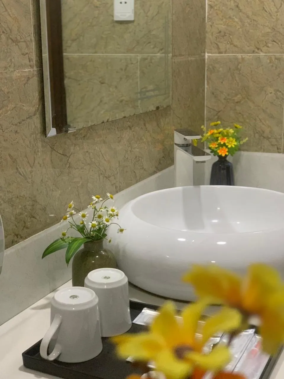 Shower in Pariat River Front Hotel