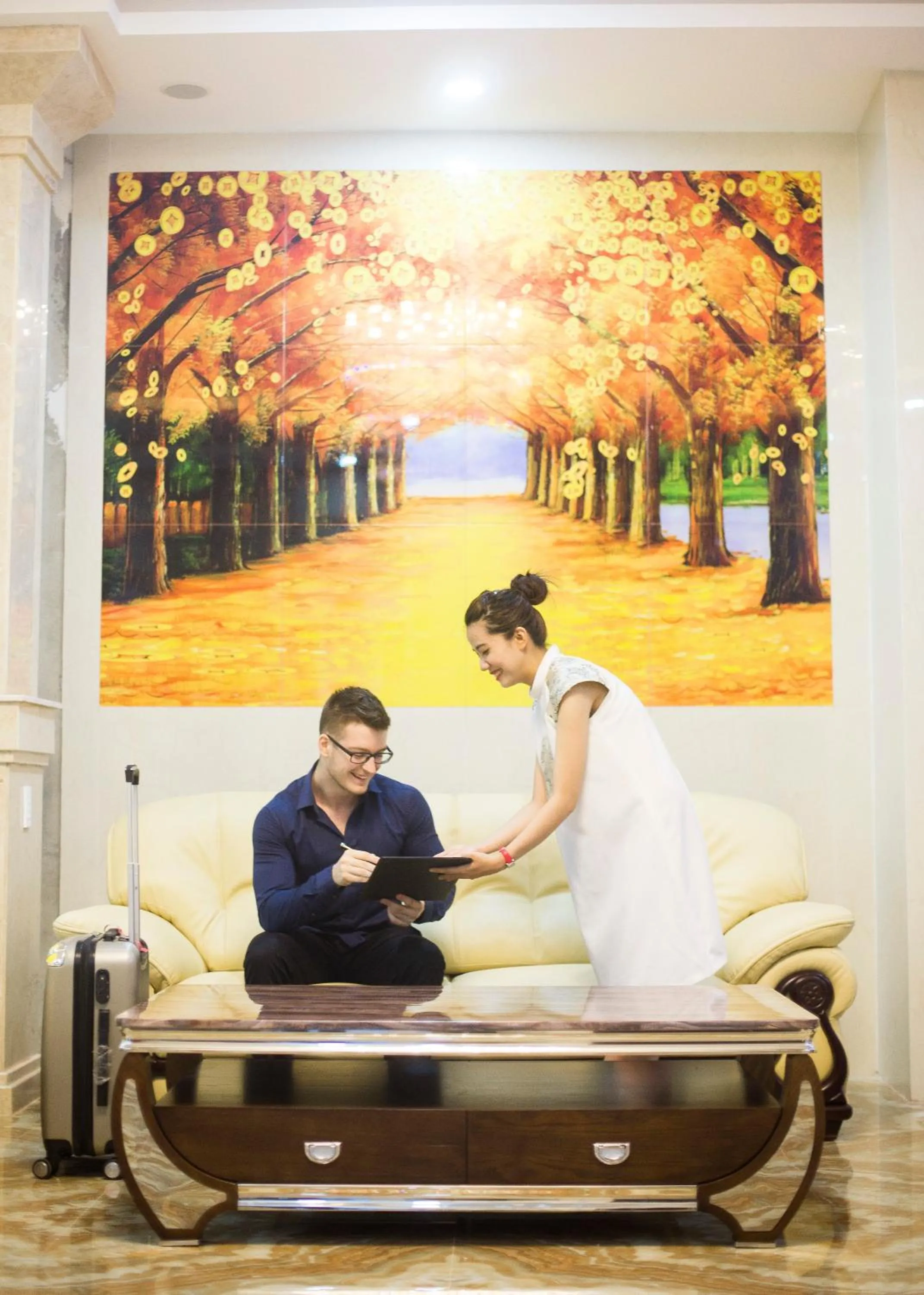 Staff in Pariat River Front Hotel