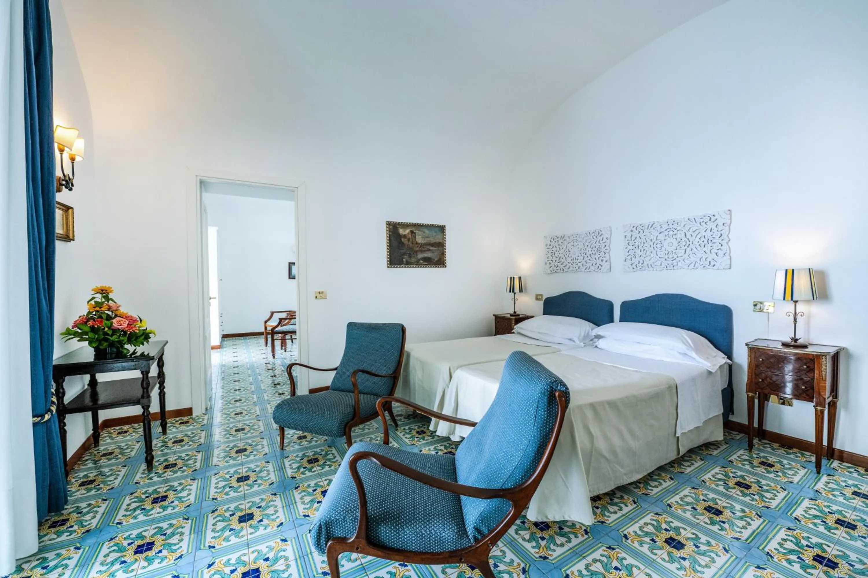 Bed in Hotel Belvedere