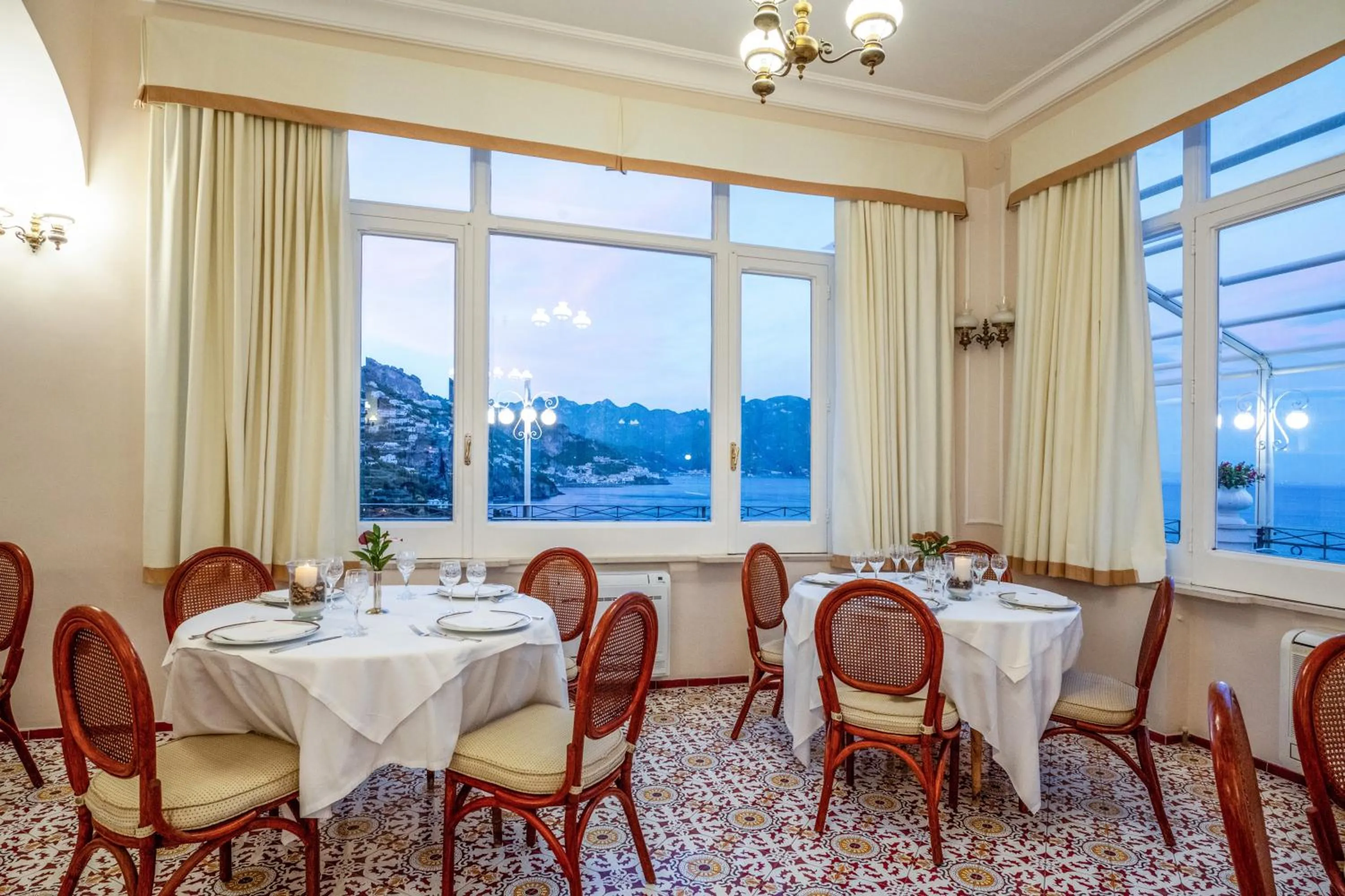 Dining area in Hotel Belvedere