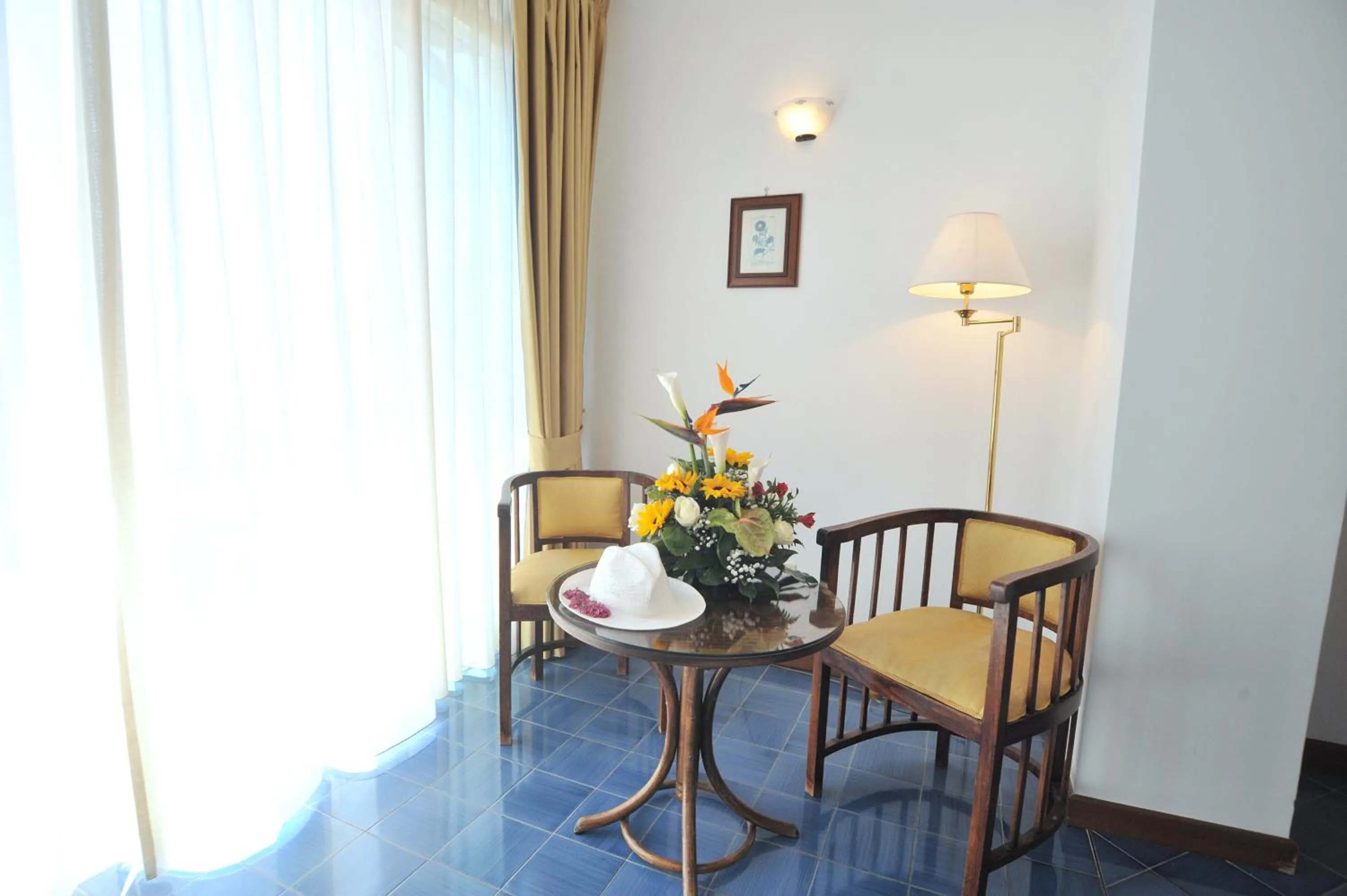 Seating area in Hotel Belvedere