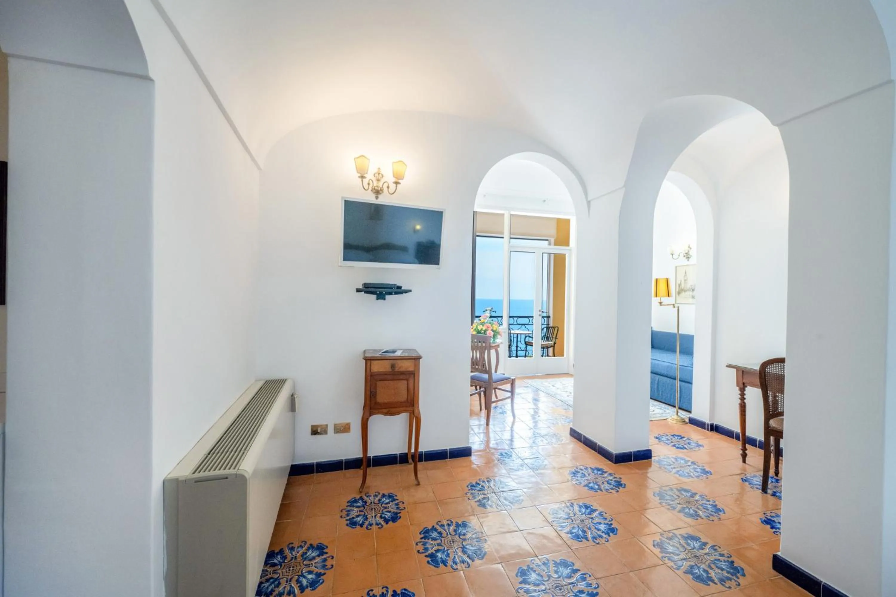 Seating area in Hotel Belvedere