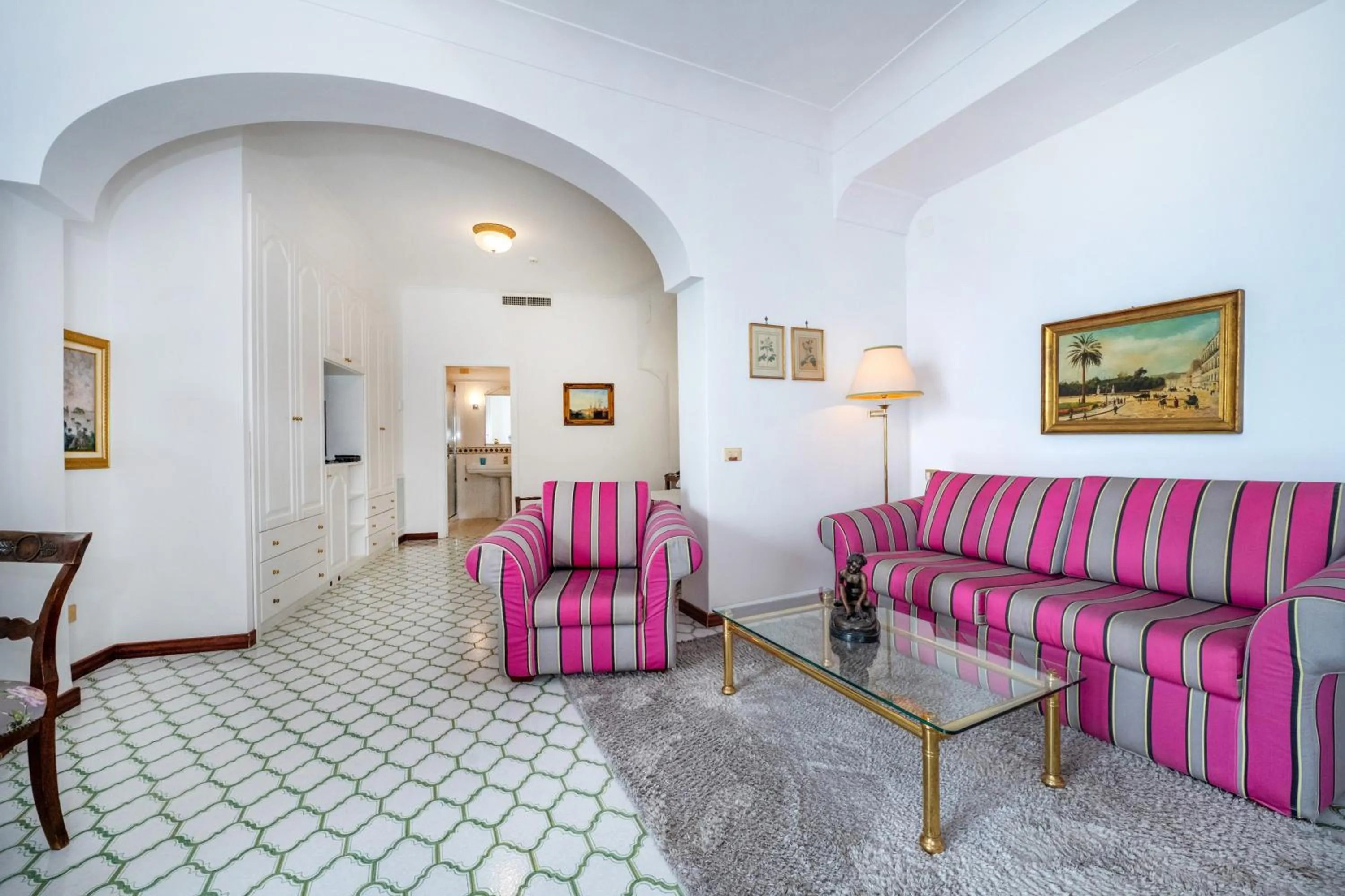 Living room in Hotel Belvedere