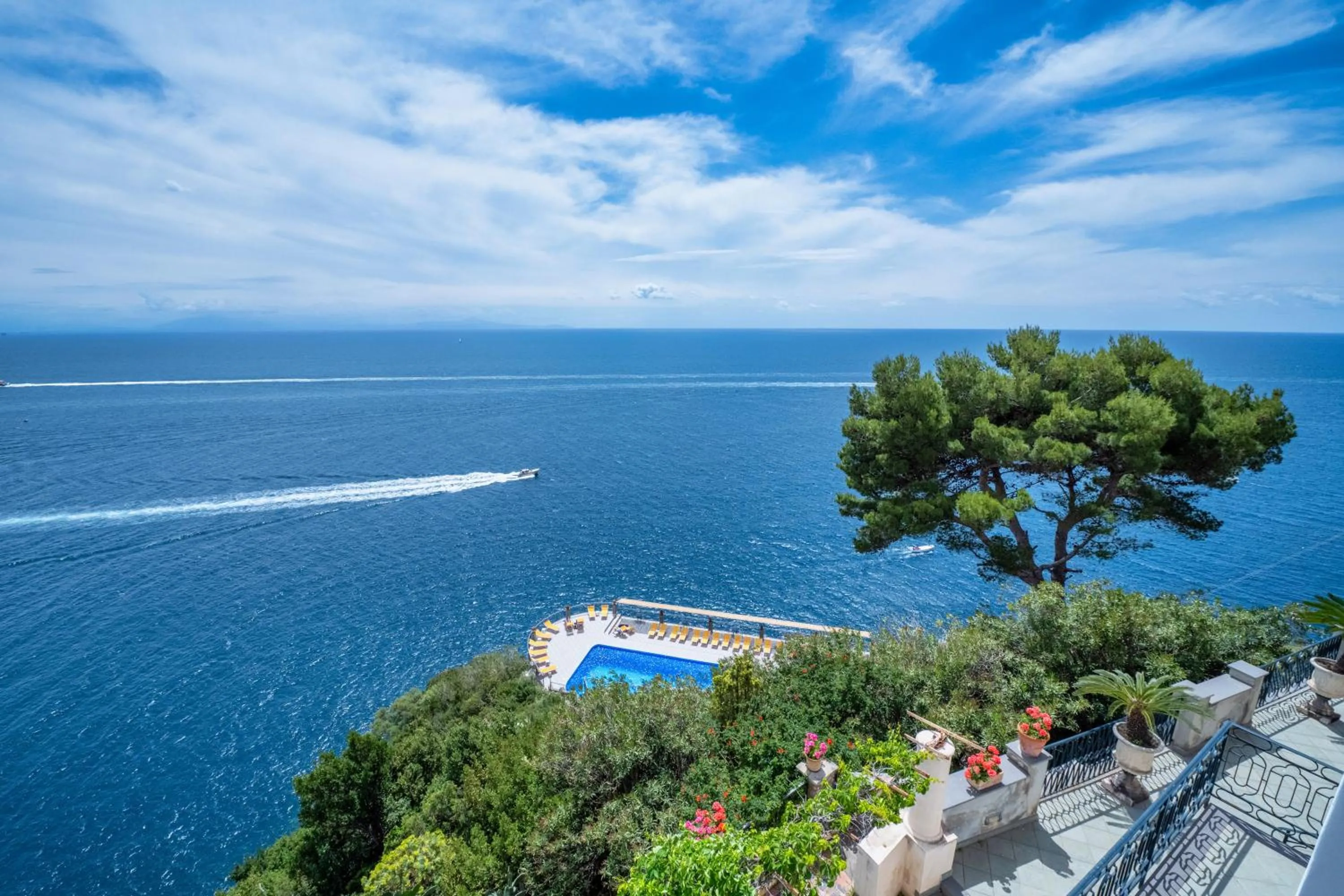 Natural landscape in Hotel Belvedere