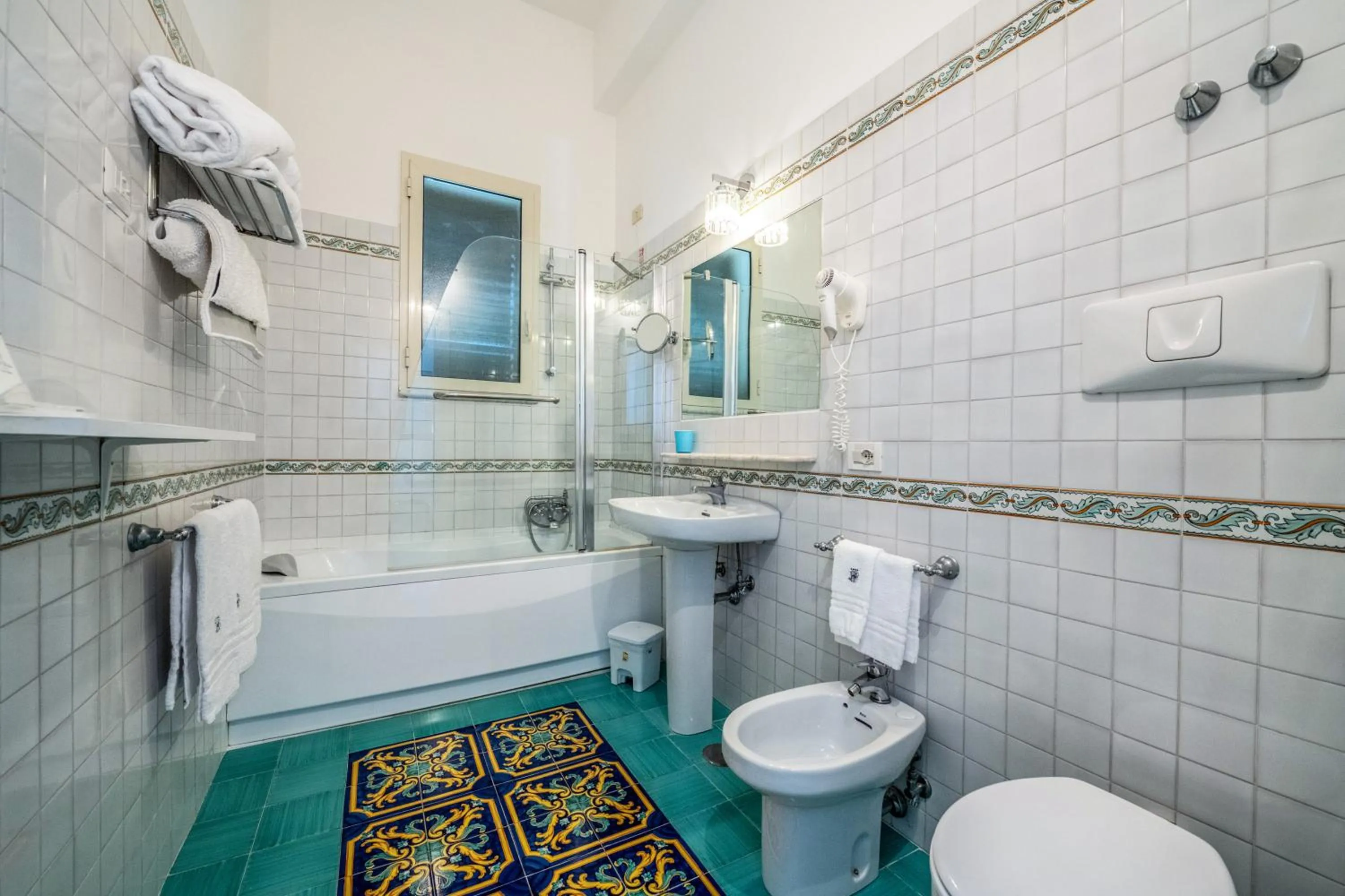 Bathroom in Hotel Belvedere