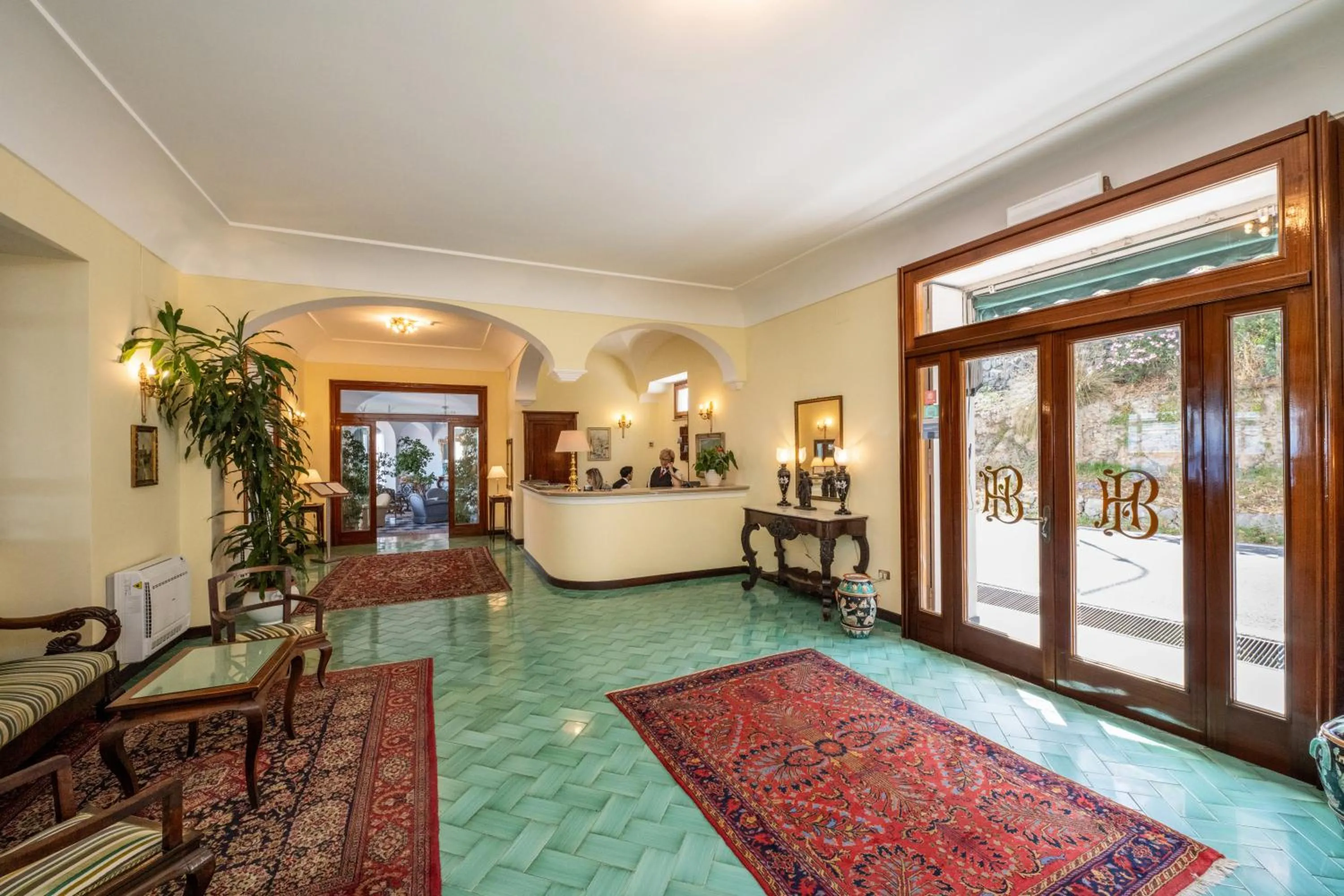 Lobby or reception in Hotel Belvedere