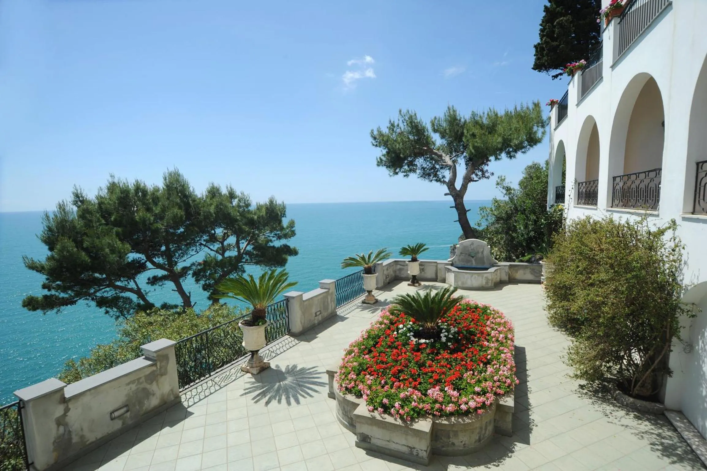 Garden in Hotel Belvedere