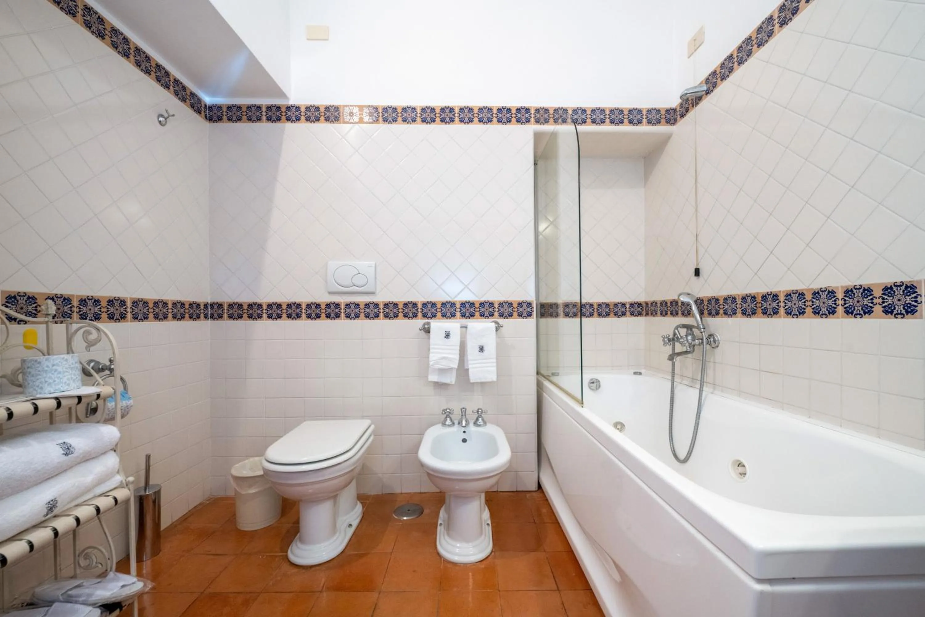 Toilet in Hotel Belvedere