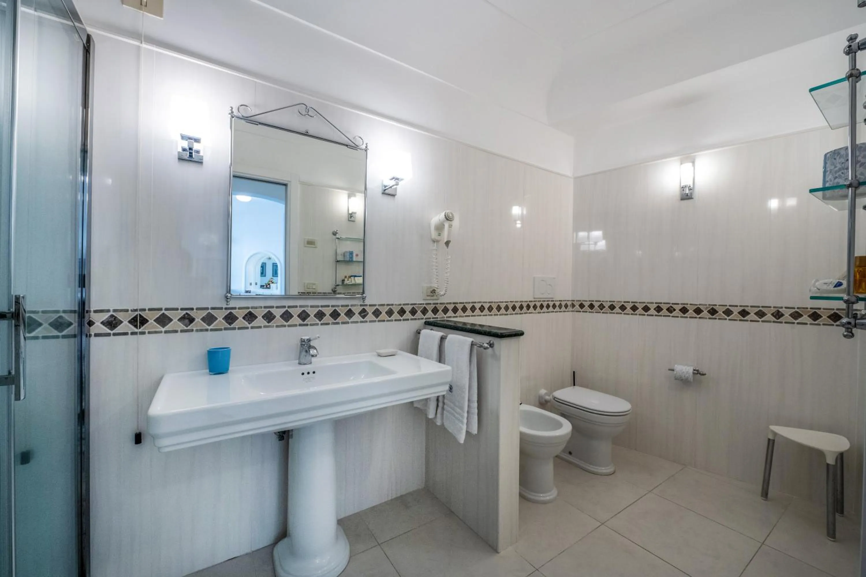 Bathroom in Hotel Belvedere