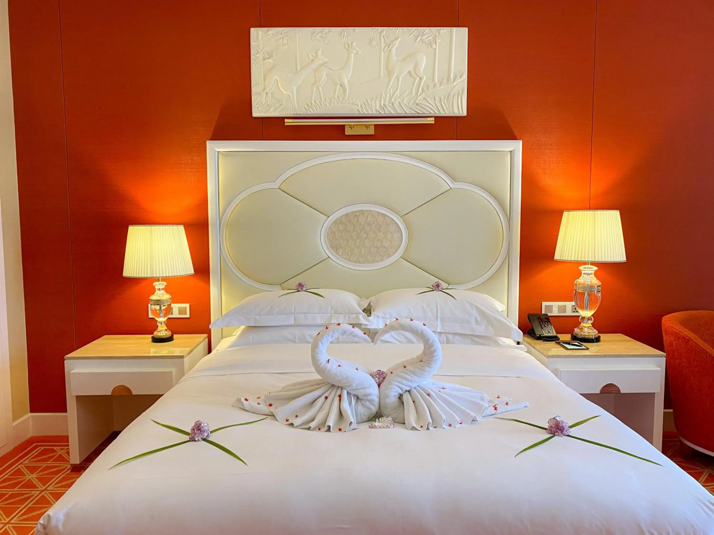 Deluxe Double Room with Sea View in Continental Xin Hao Hotel and Resort 洲际新濠酒店 Deluxe Double Room with Sea View in Continental Xin Hao Hotel and Resort 洲际新濠酒店