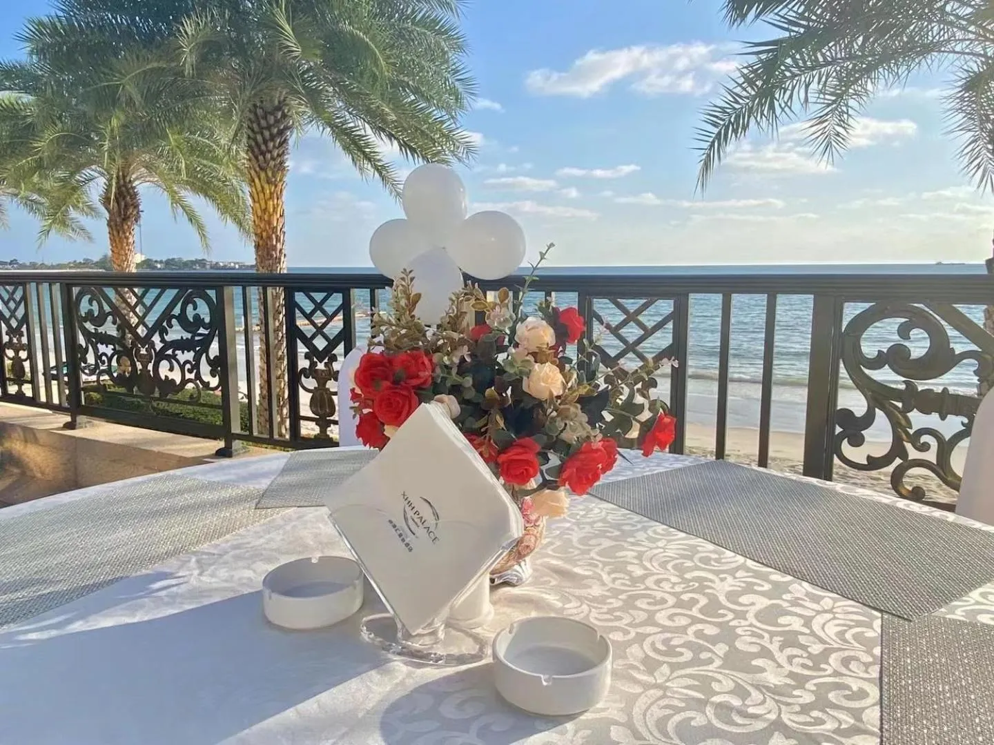 Pool view in Continental Xin Hao Hotel and Resort 洲际新濠酒店