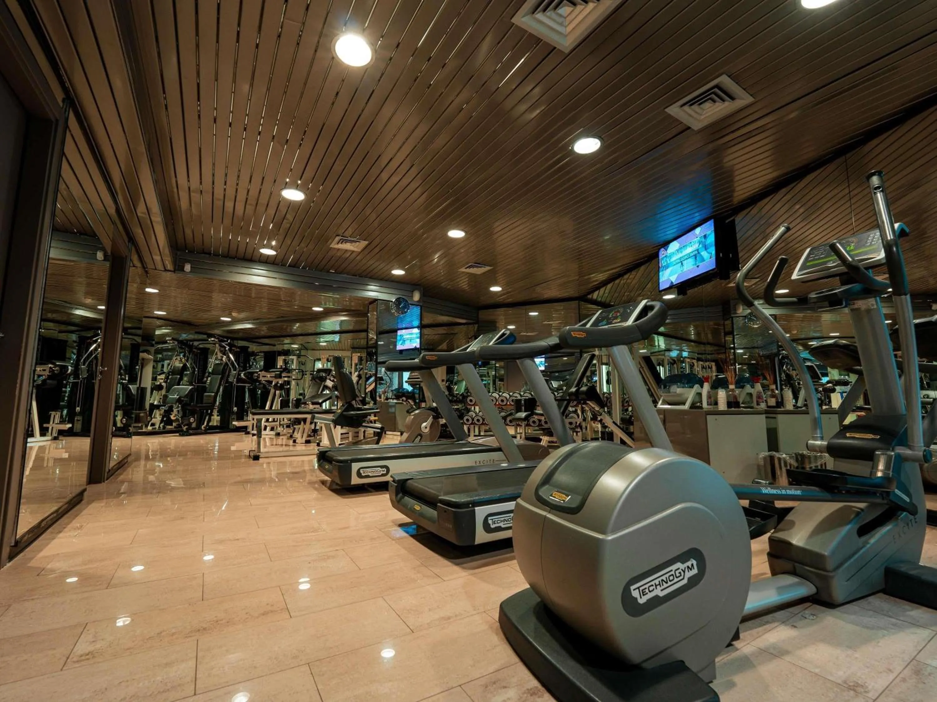 Fitness centre/facilities in Mercure Villa Romanazzi Carducci Bari