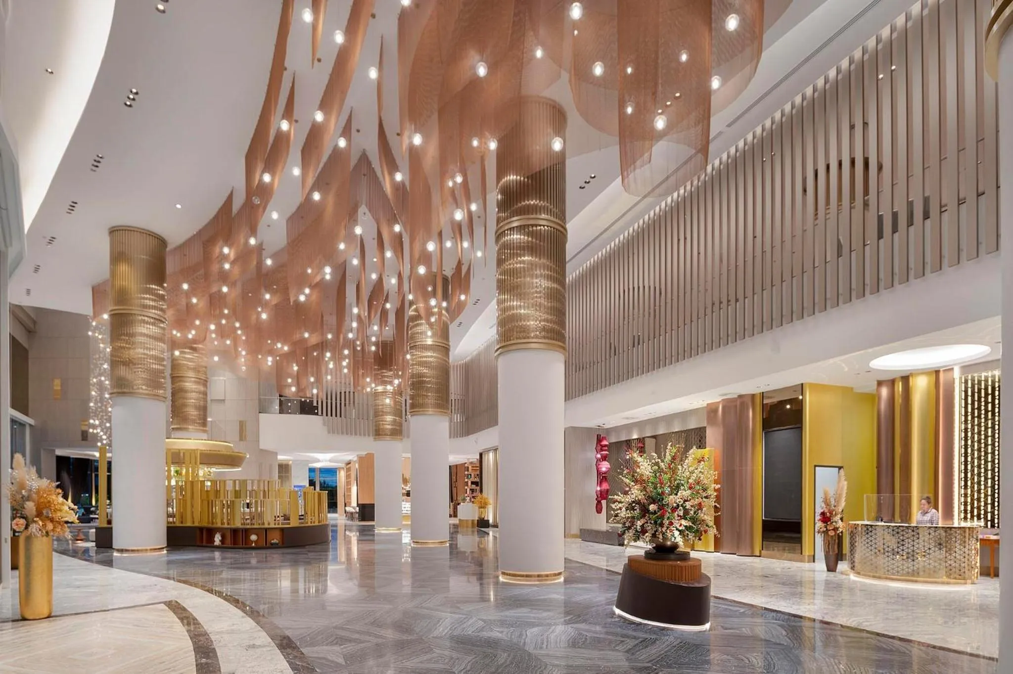 Lobby or reception in Asawin Grand Convention Hotel