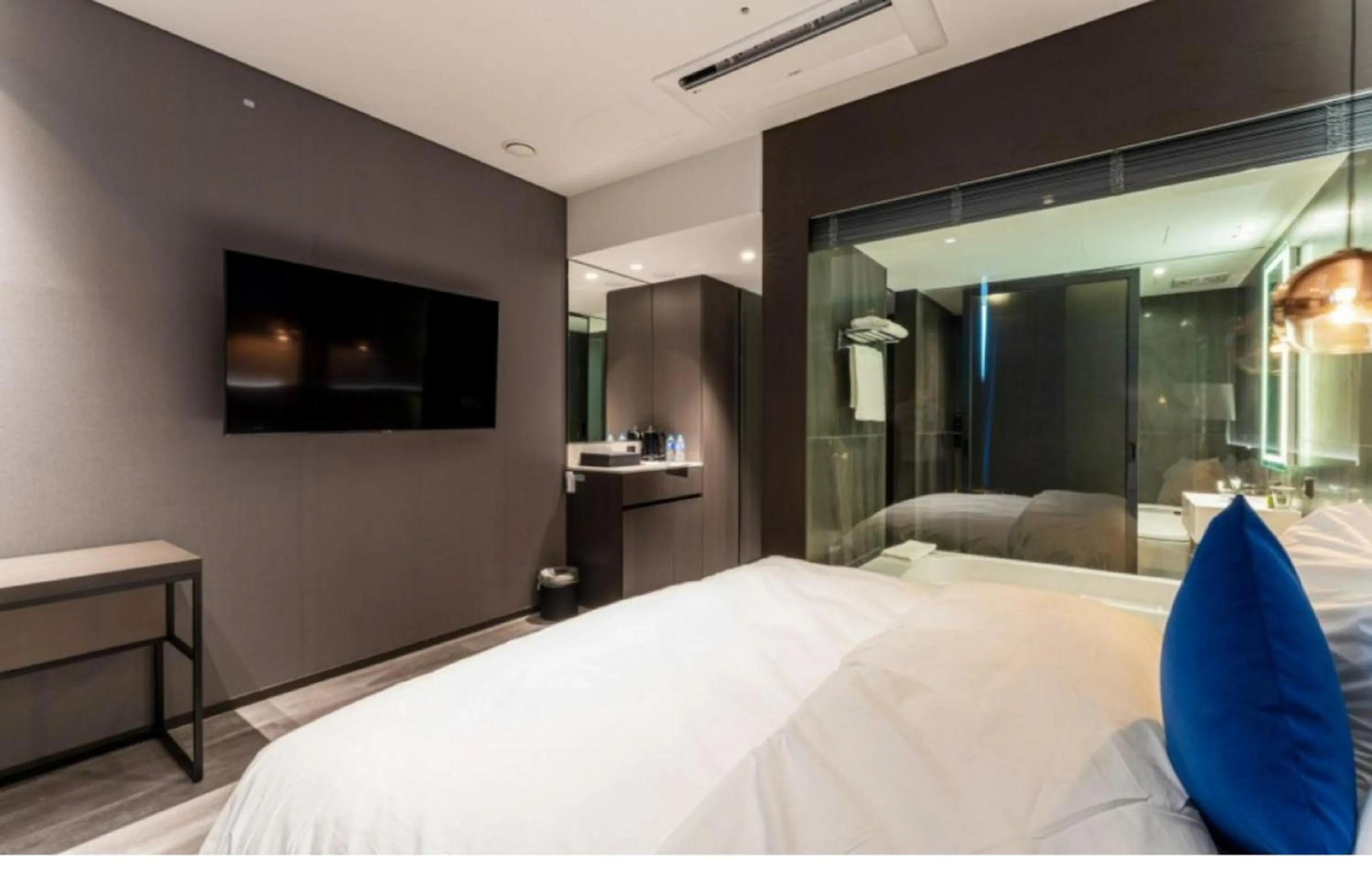 Decorative detail, Bed in Hotel SoulHada