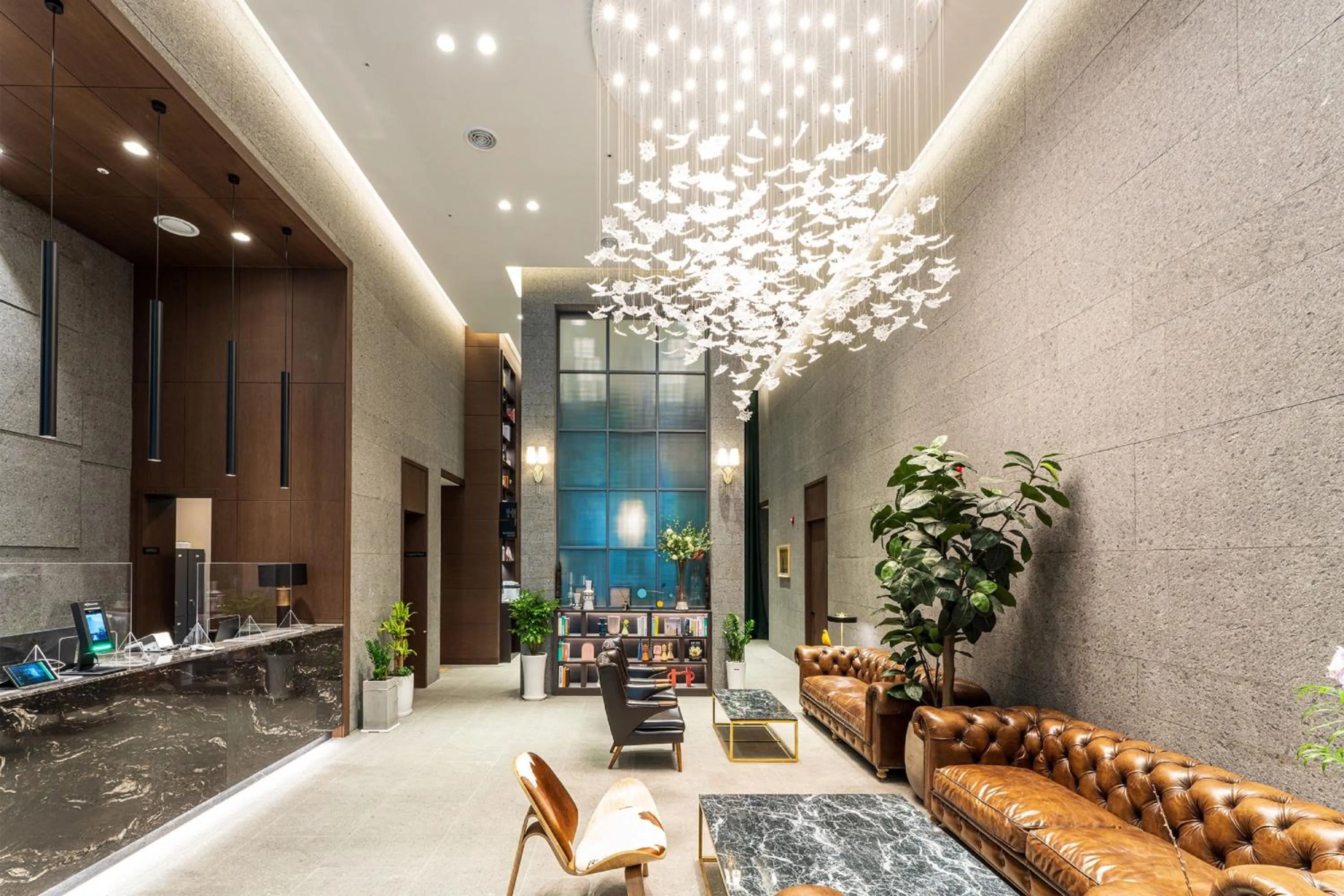 Lobby or reception in Hotel SoulHada