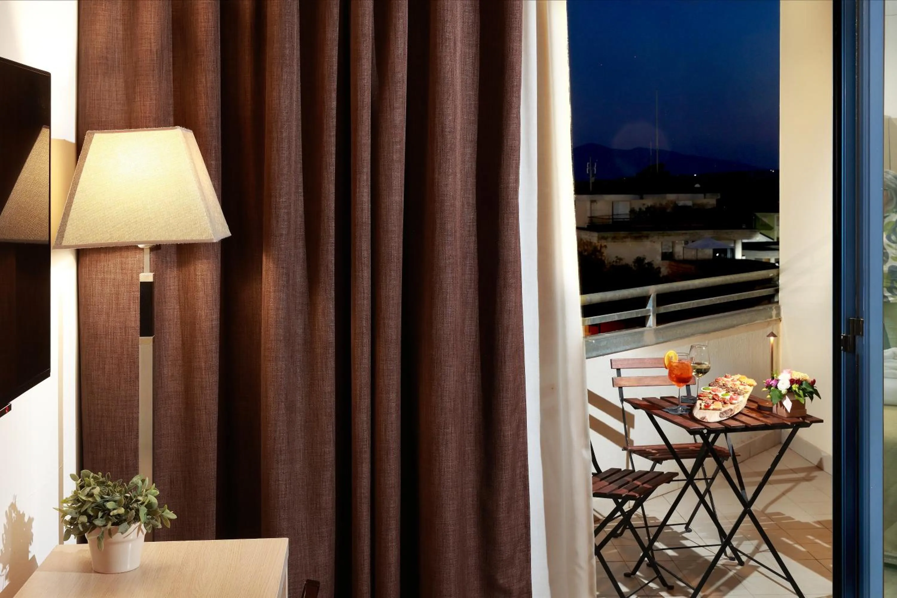 Balcony/Terrace in Tuscany Inn