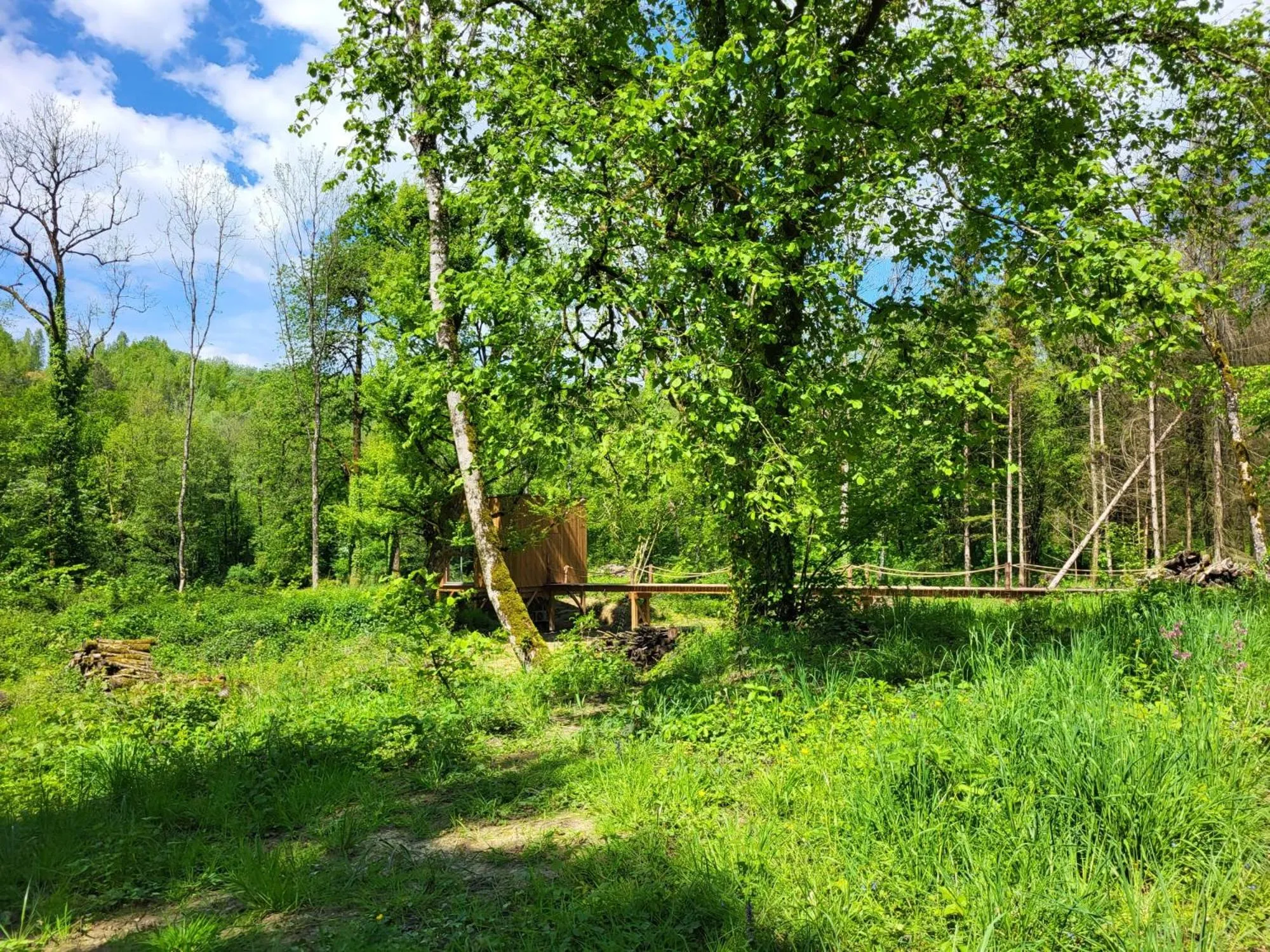 Natural landscape in La Jonquette