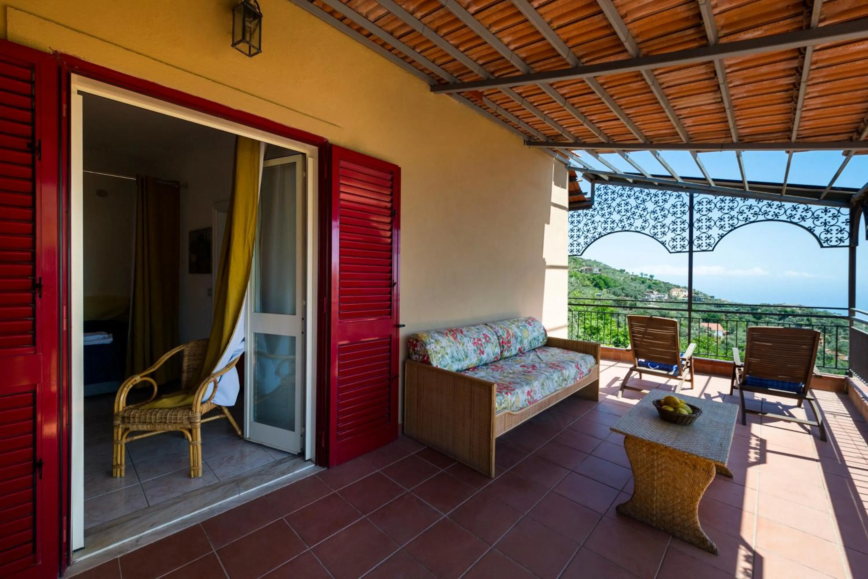 Balcony/Terrace in Agriturismo Fattoria Terranova