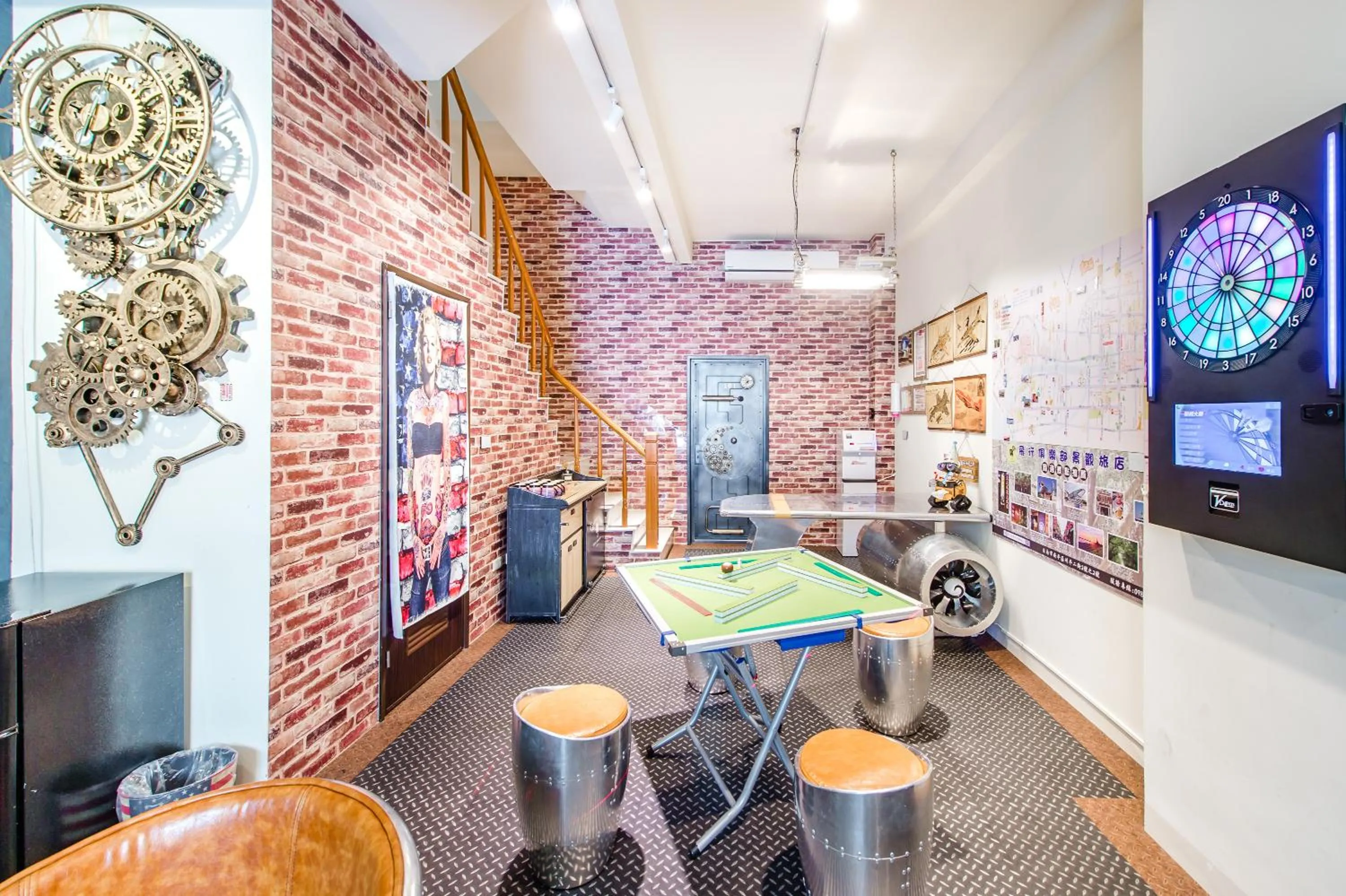 On site in Flying Club