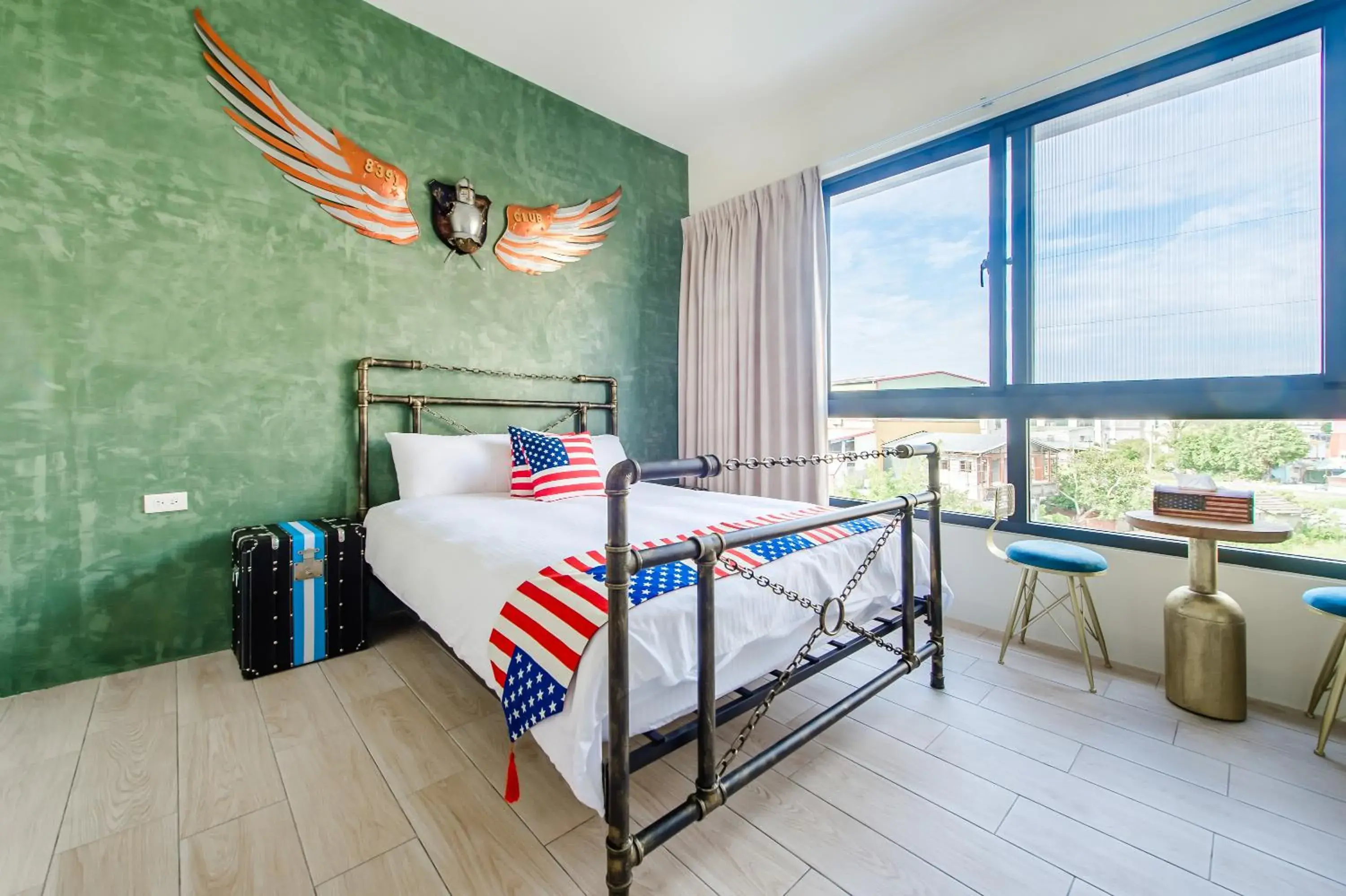 Double Room with Garden View - single occupancy in Flying Club Double Room with Garden View - single occupancy in Flying Club