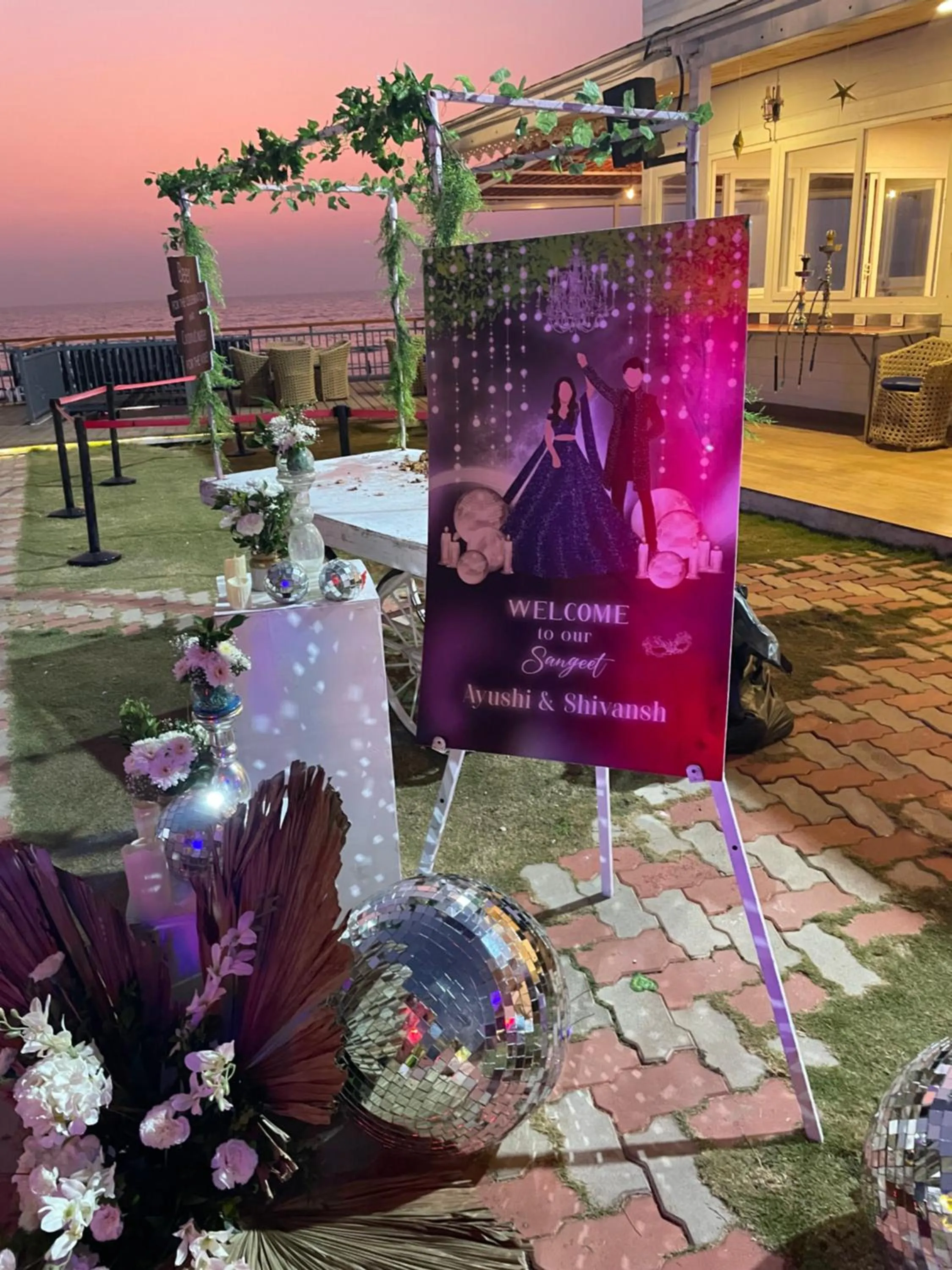 Sunset in Maargit Beach Resort