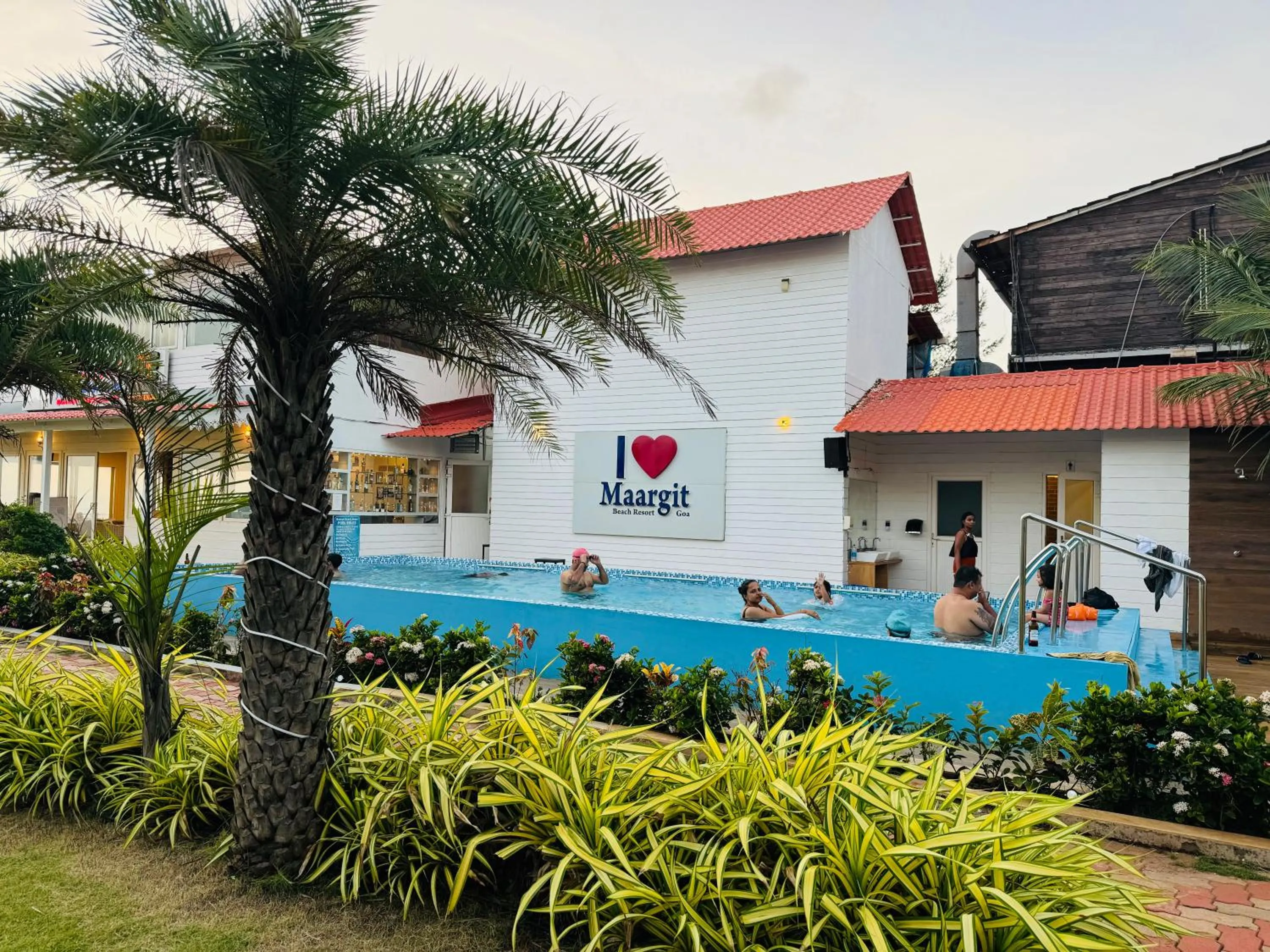 Swimming pool in Maargit Beach Resort