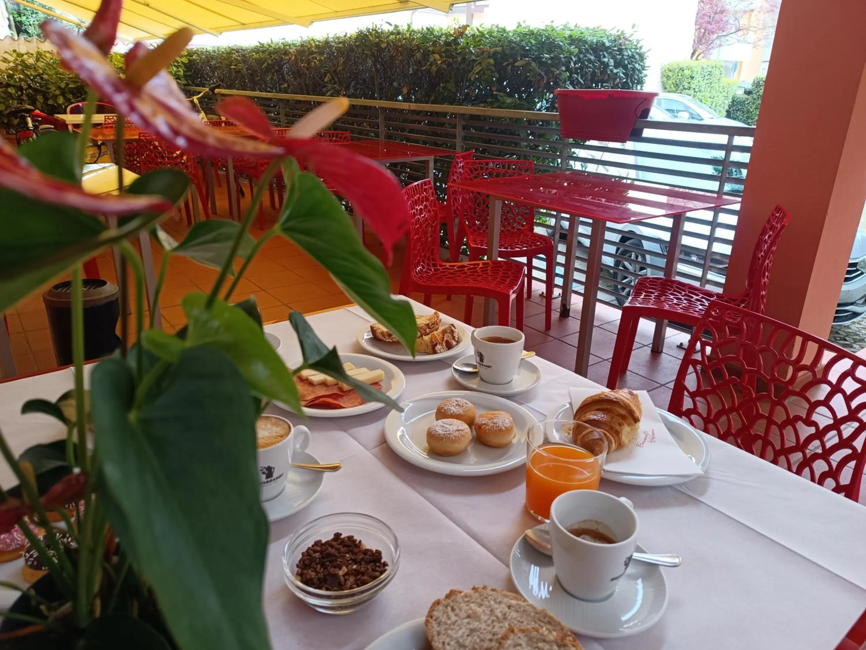 Balcony/Terrace in Hotel Il Guscio