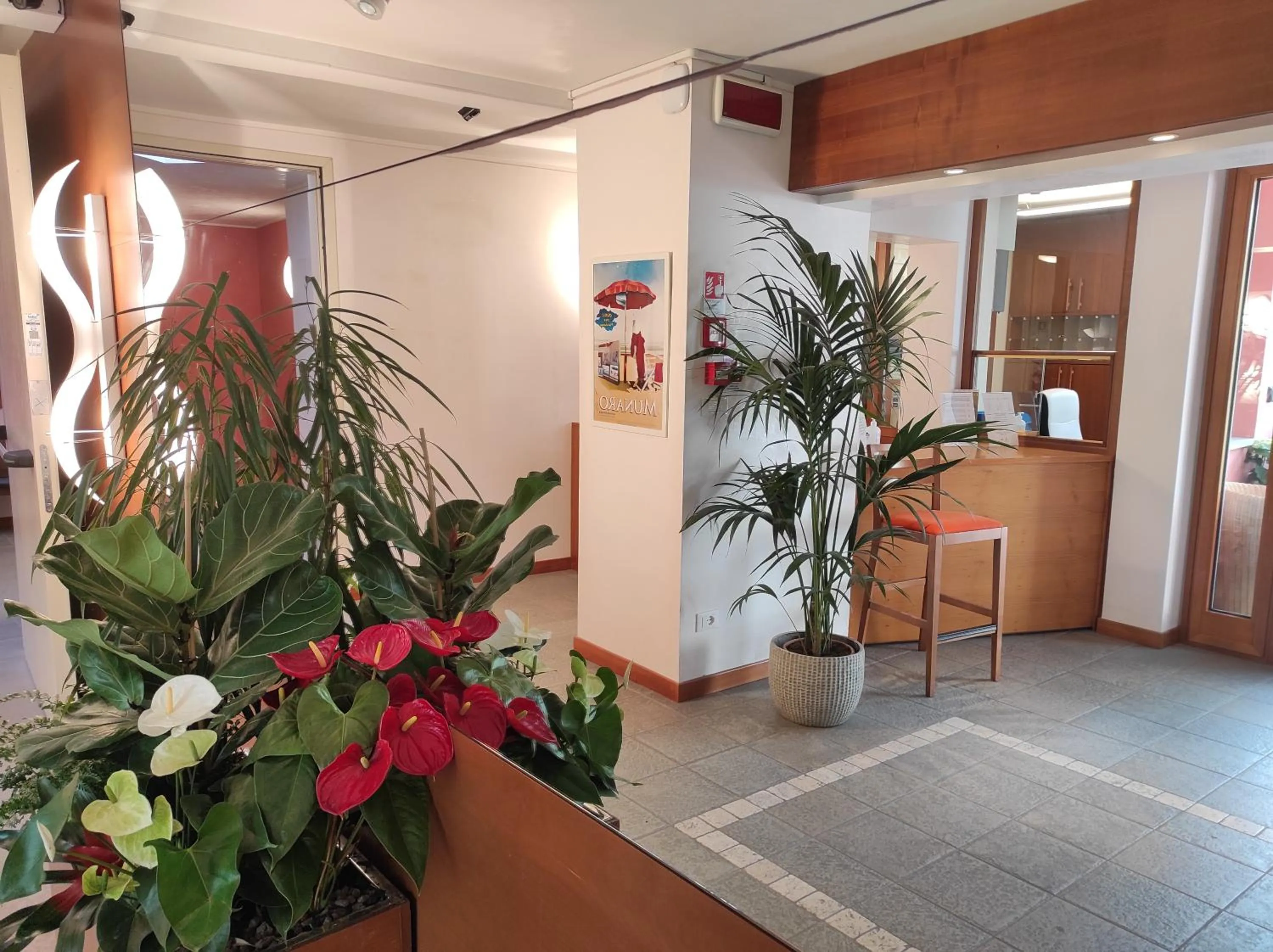 Lobby or reception in Hotel Il Guscio