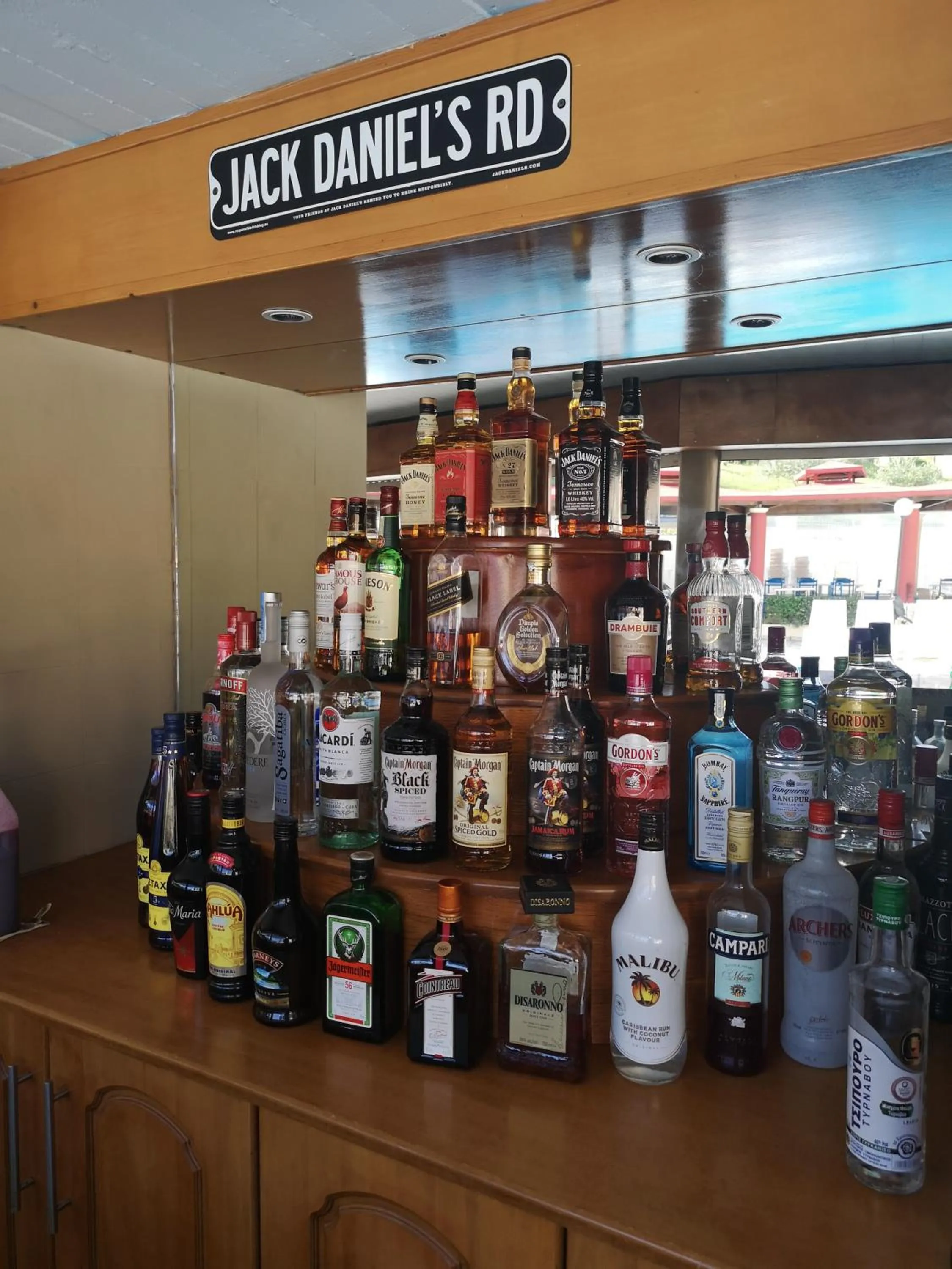 Lounge or bar in Mediterranean Blue