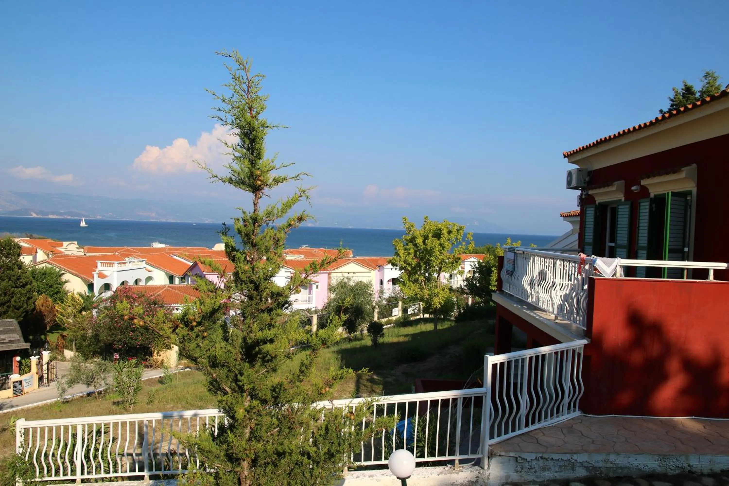 Balcony/Terrace in Mediterranean Blue
