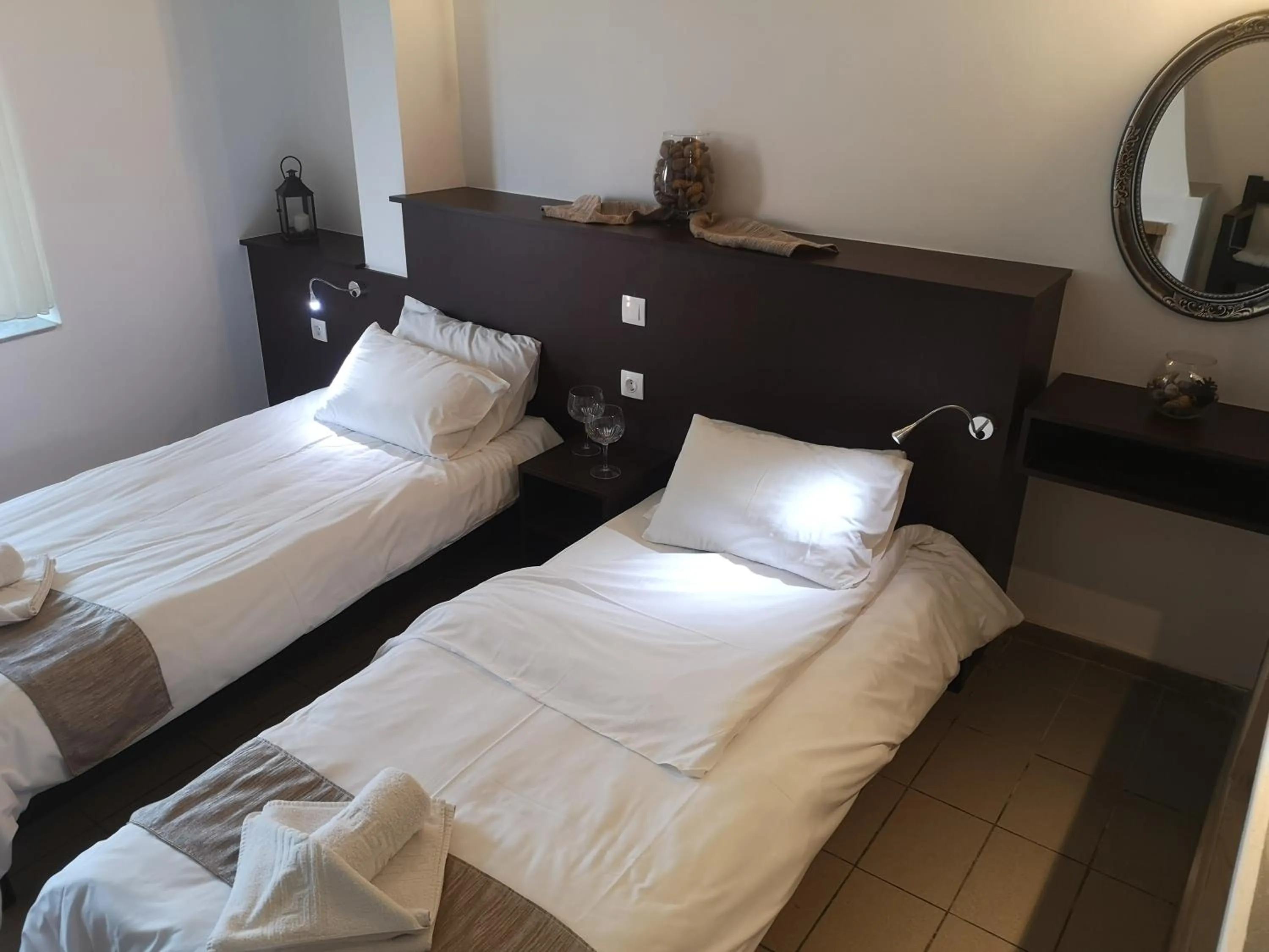 Bed in Mediterranean Blue