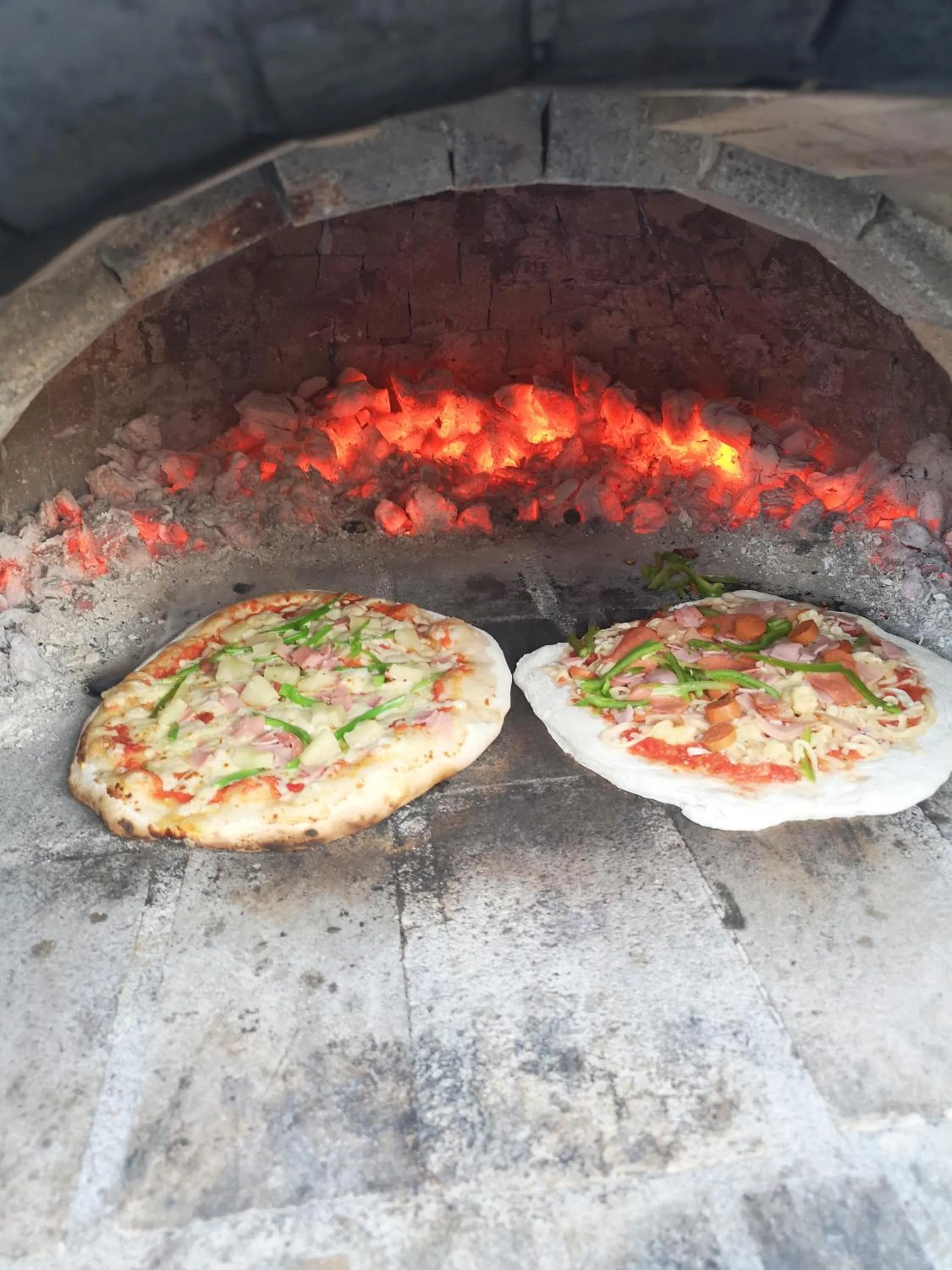 Food in Mediterranean Blue