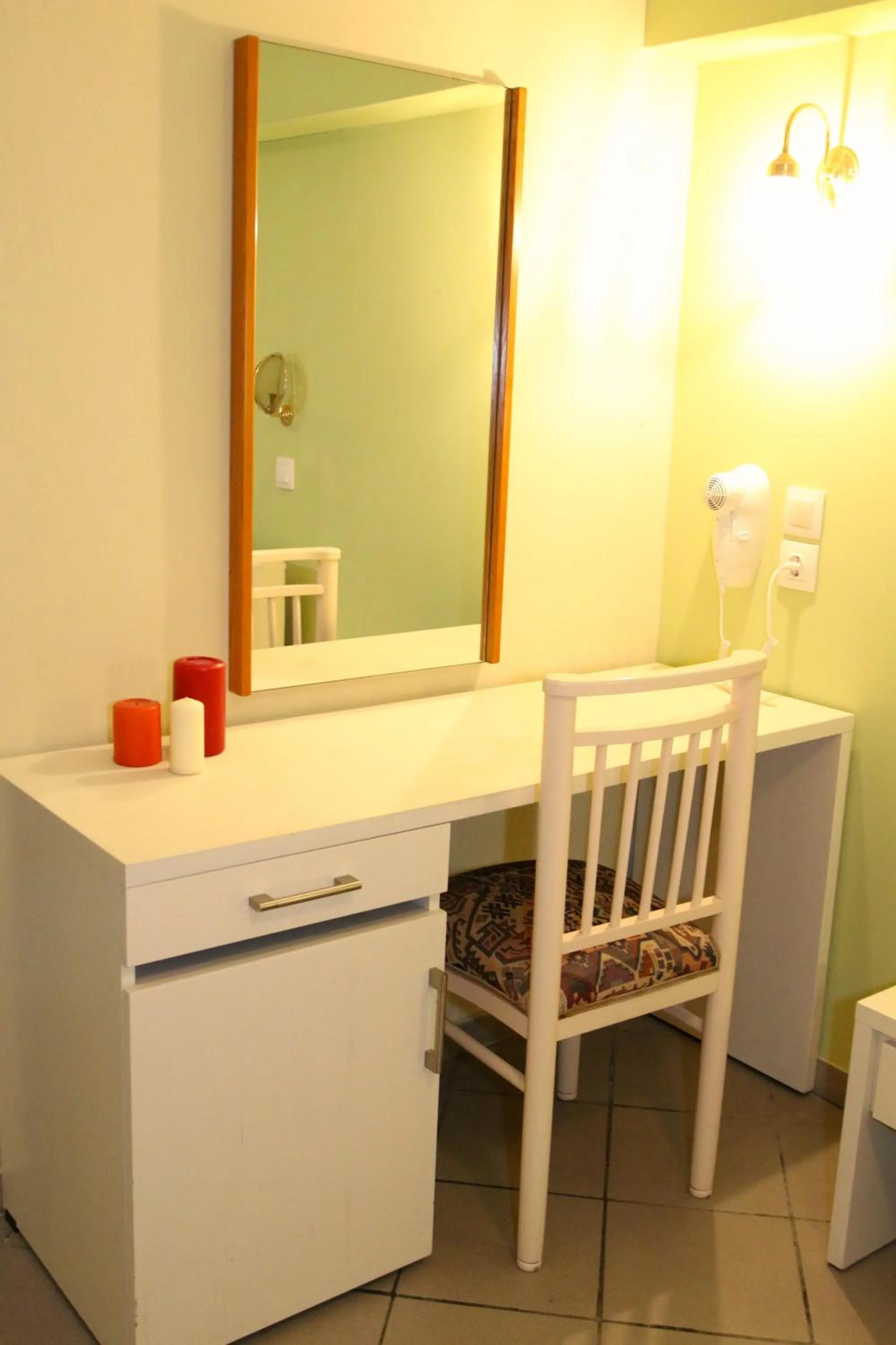 Decorative detail in Mediterranean Blue