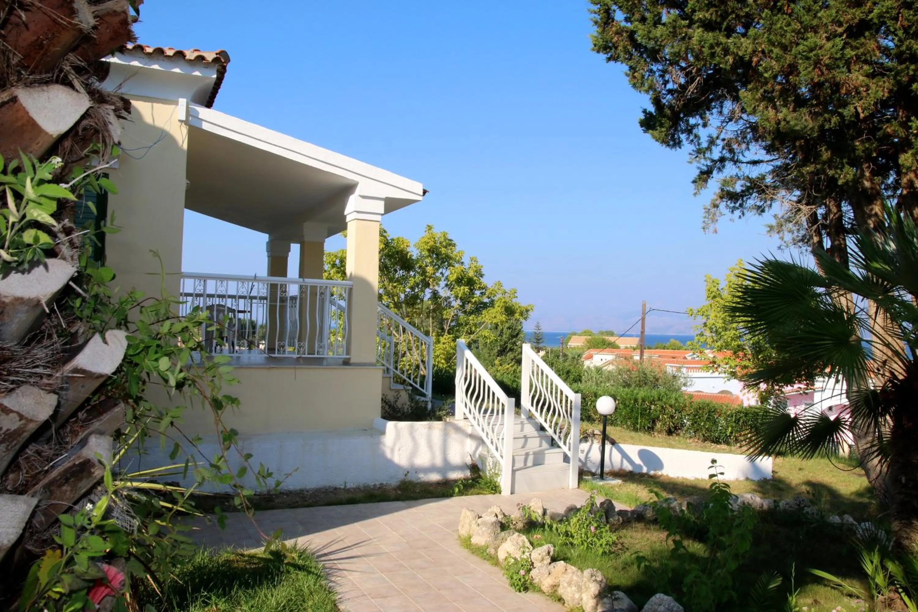 Balcony/Terrace in Mediterranean Blue