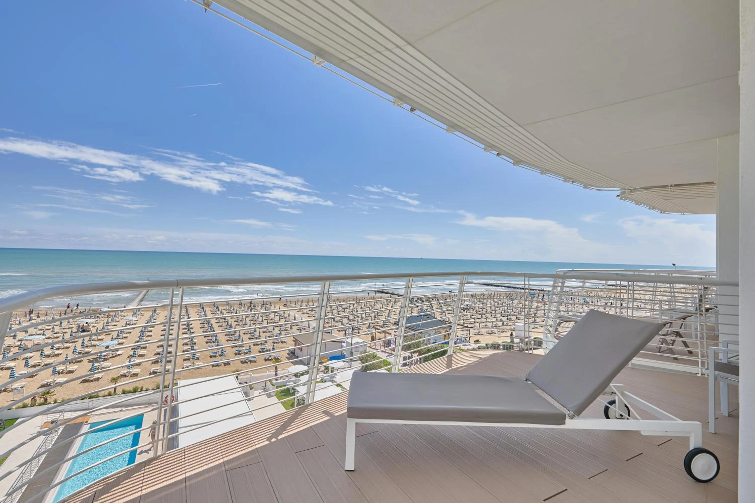Balcony/Terrace in Hotel Le Soleil