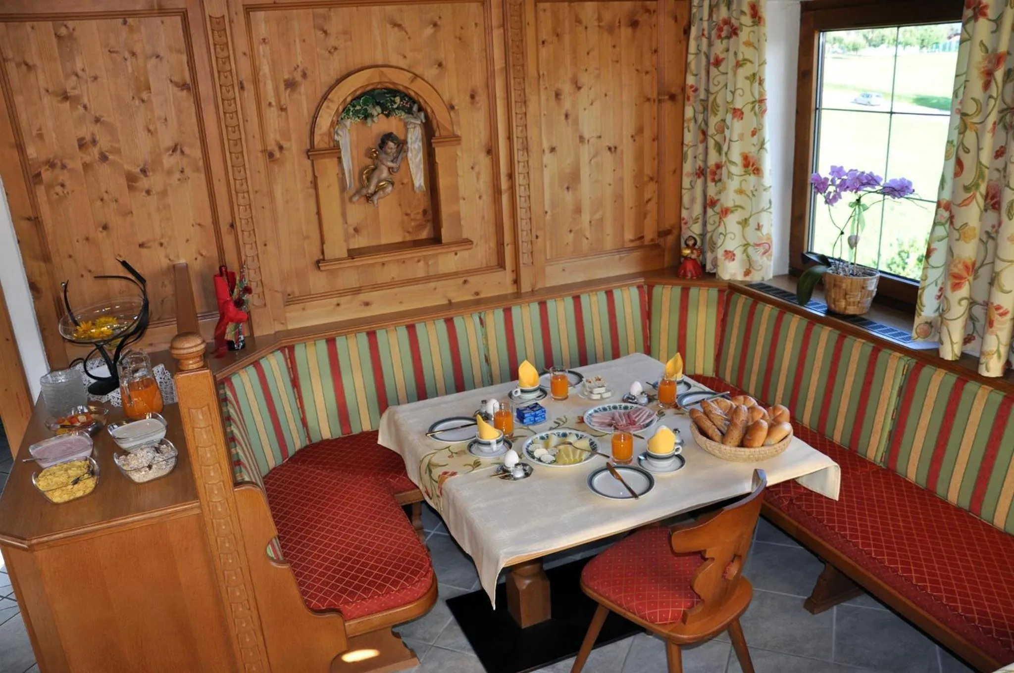 Dining area in Haus Panorama