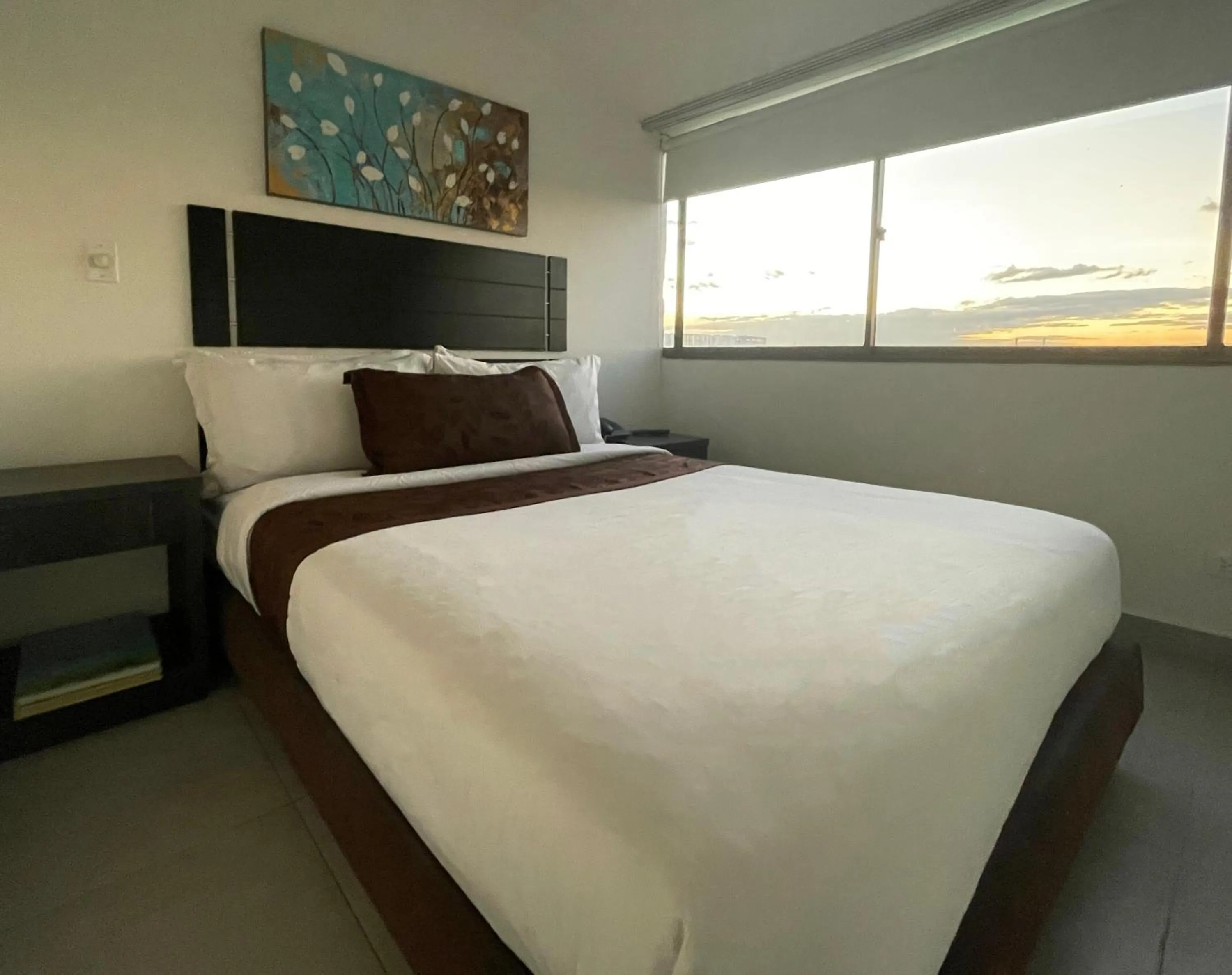 Bed in Hotel Airport Travel