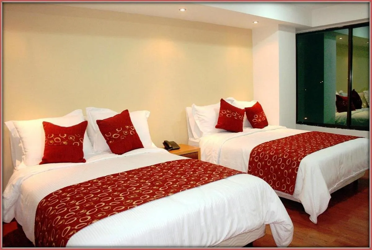 Bed in Hotel Airport Travel