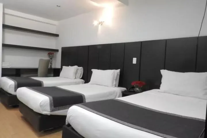 Bed in Hotel Airport Travel