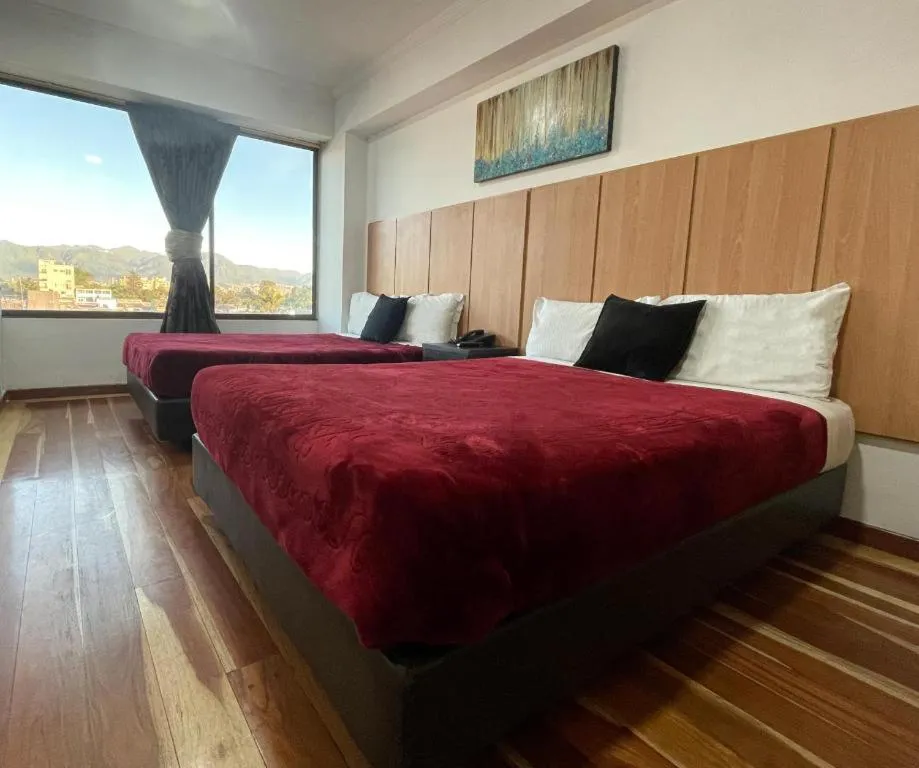 Bed in Hotel Airport Travel