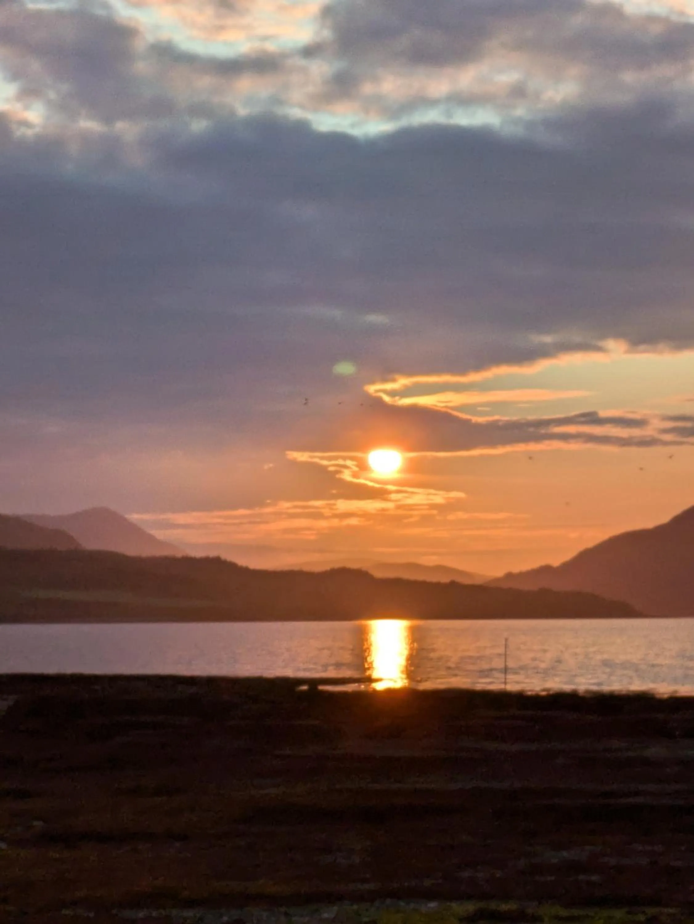Natural landscape in Scorrybreac B&B