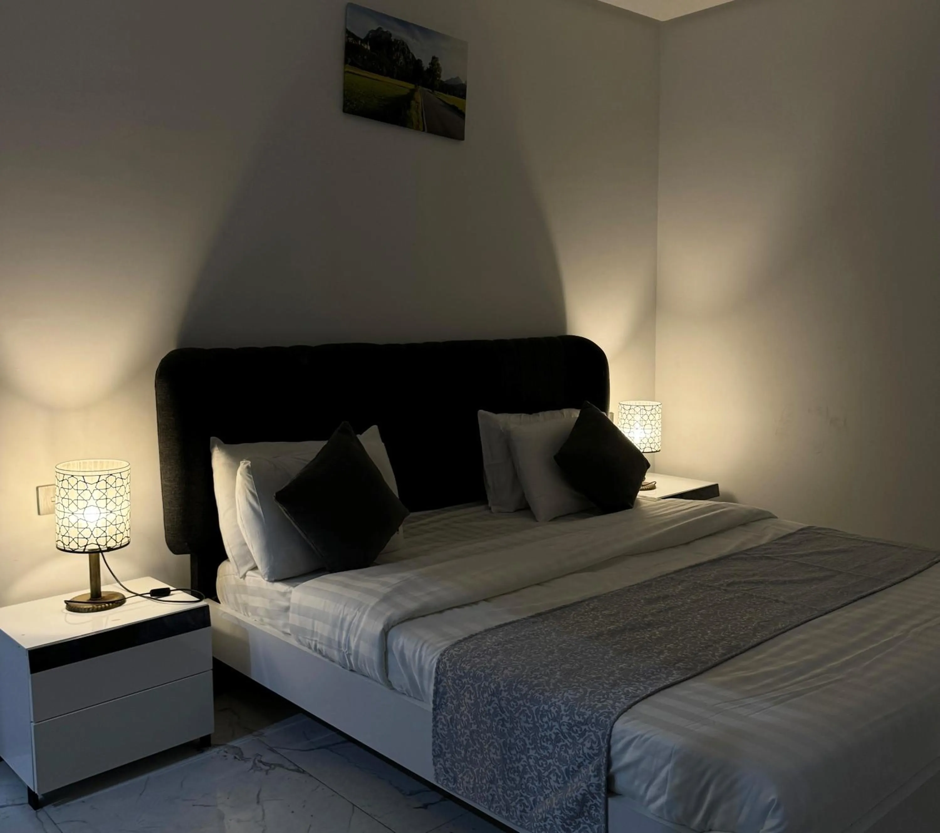 View (from property/room), Bed in Al Safwa One