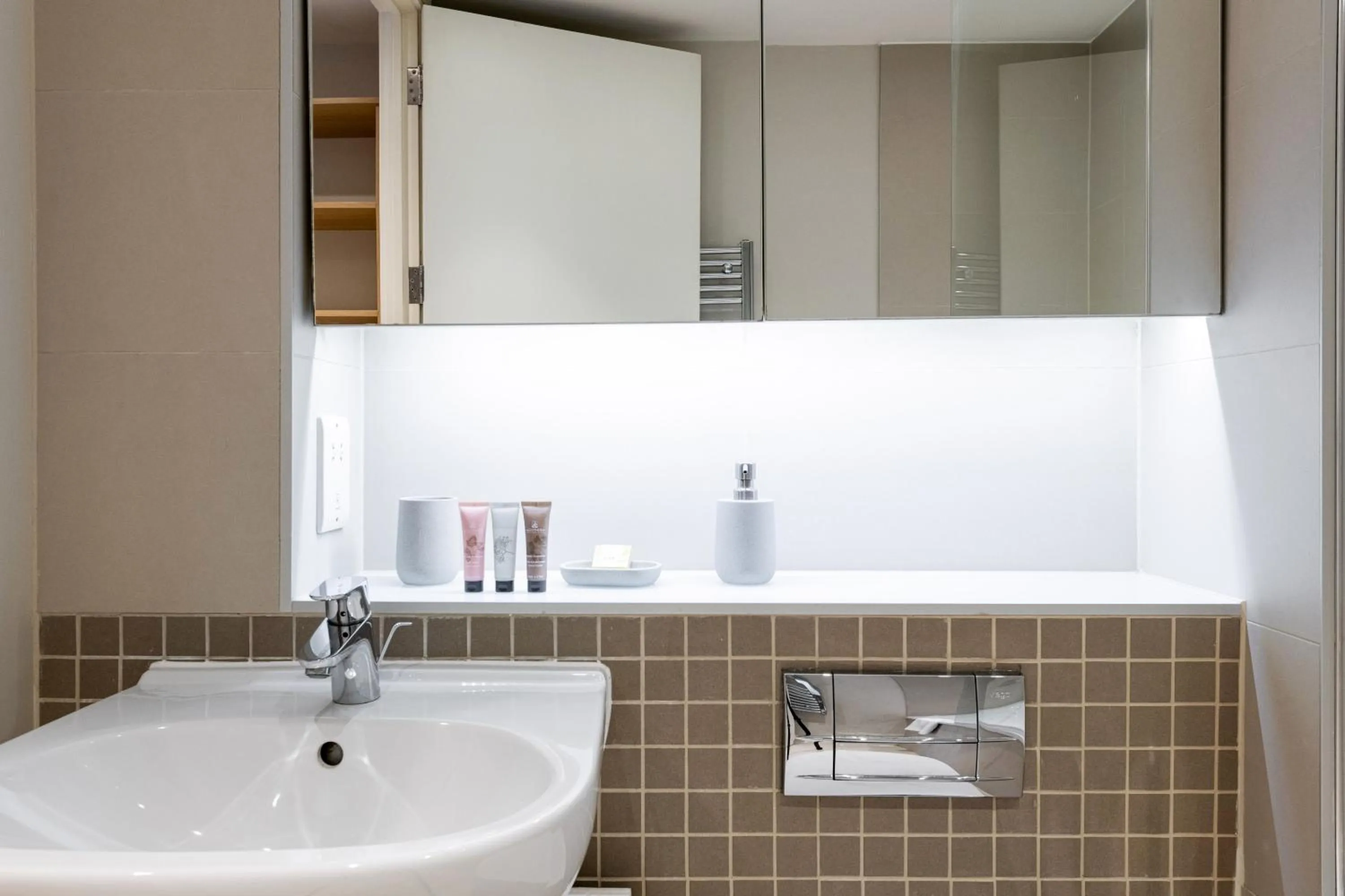 Bathroom in Stayo Apartments Southbank