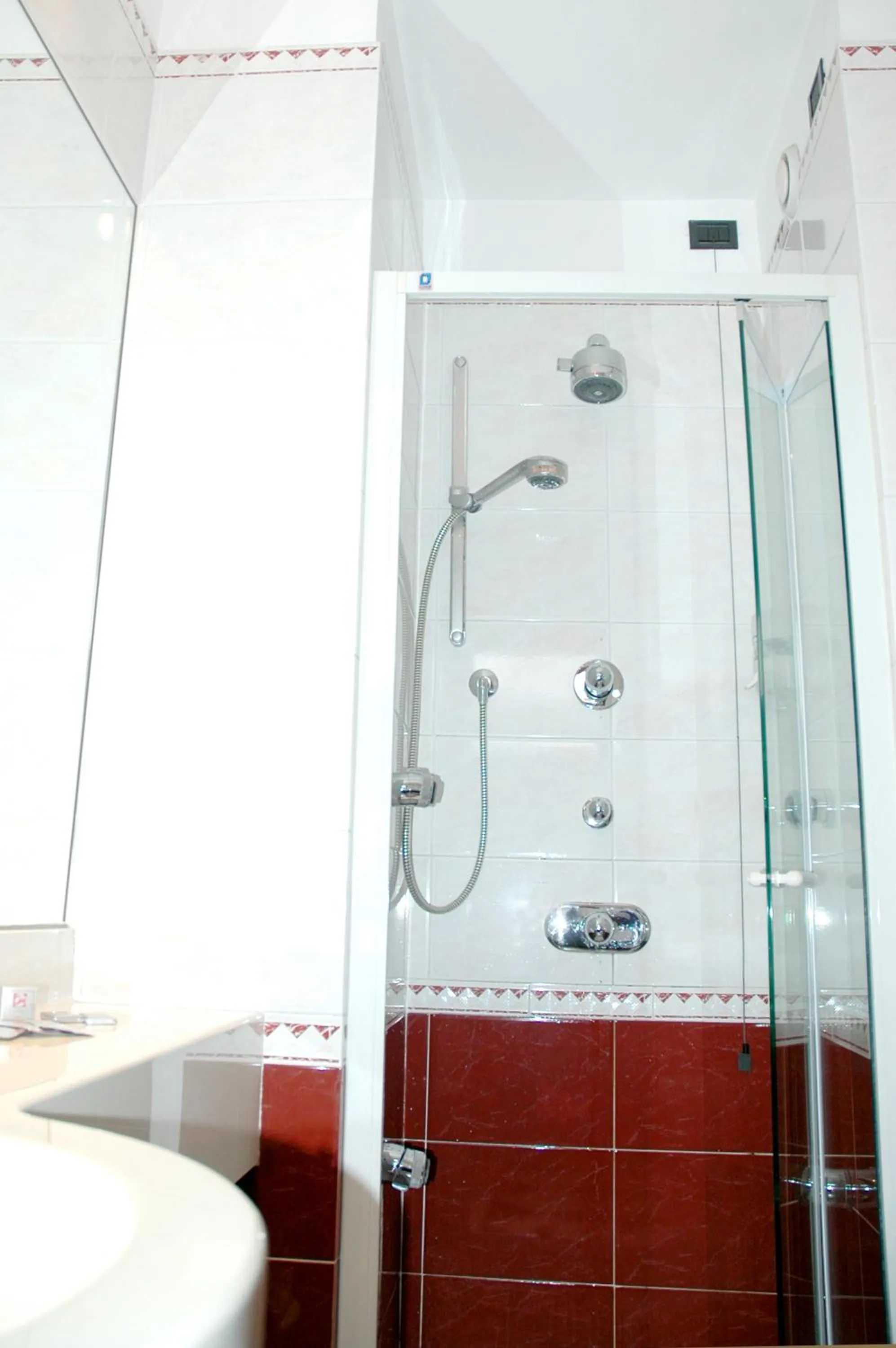 Shower in Hotel Giotto