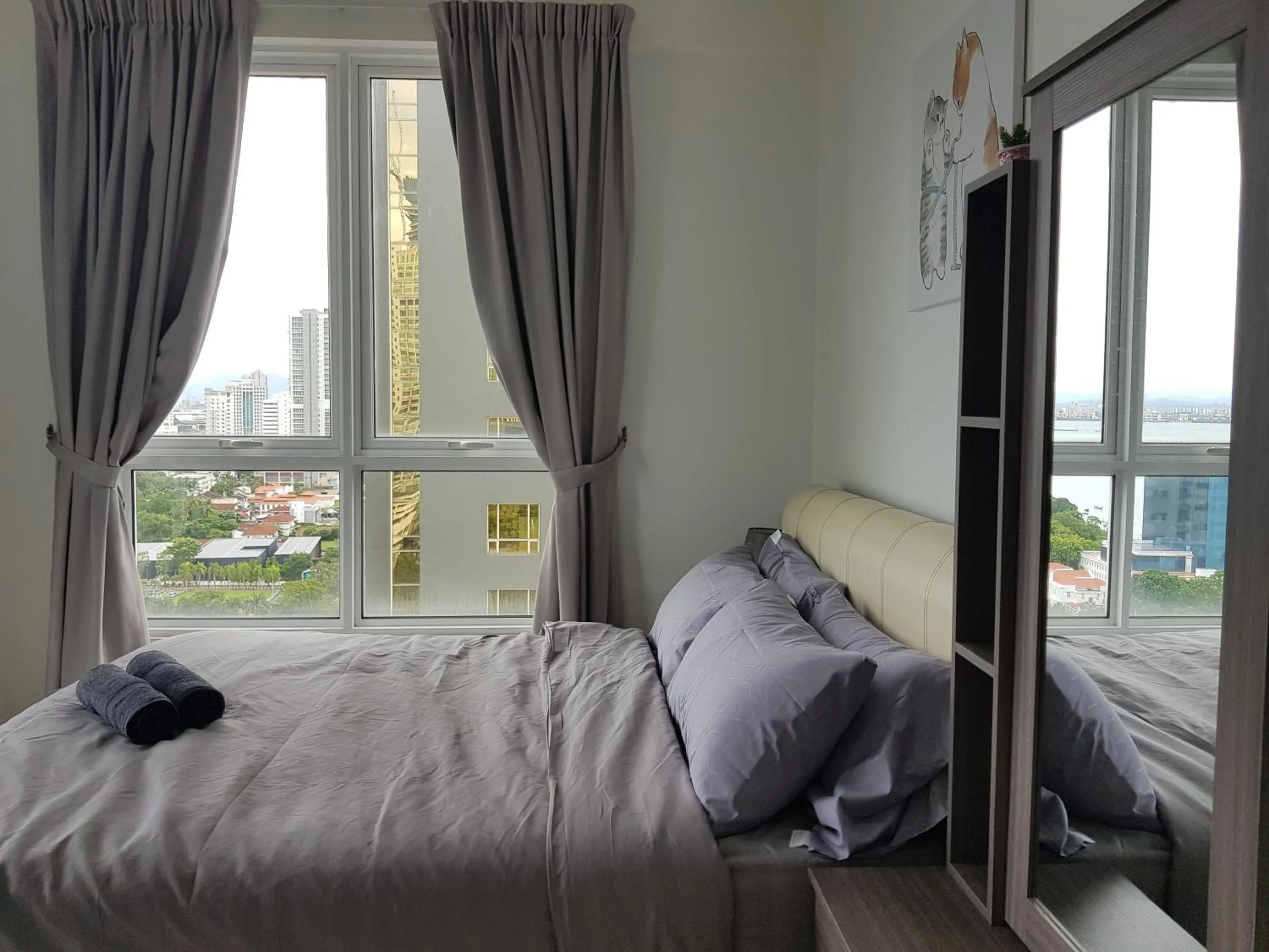 Bedroom, Bed in Mansion One Suite by stayCATion Homestay