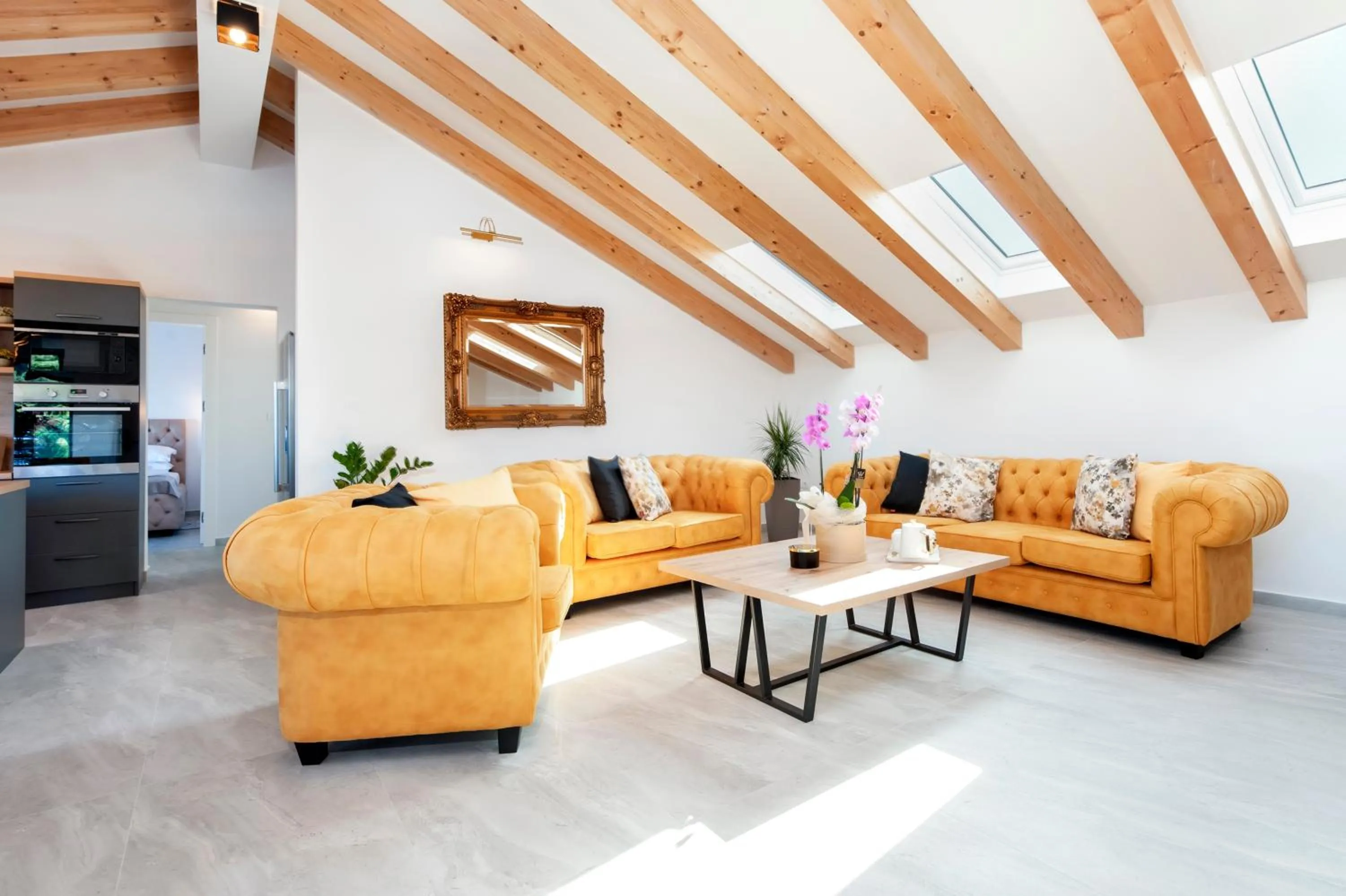 Living room in Boutique Residence Arion