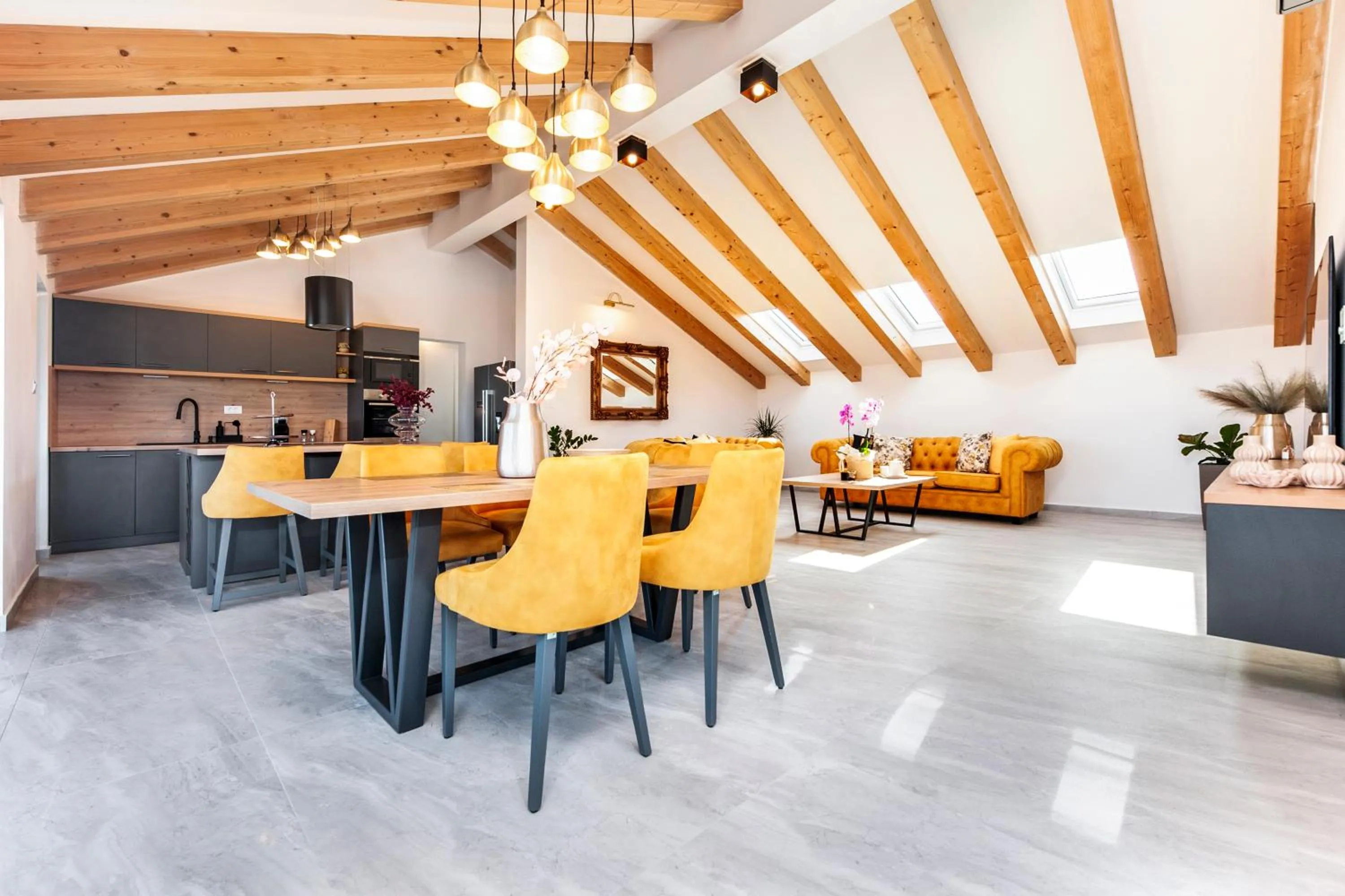 Living room in Boutique Residence Arion