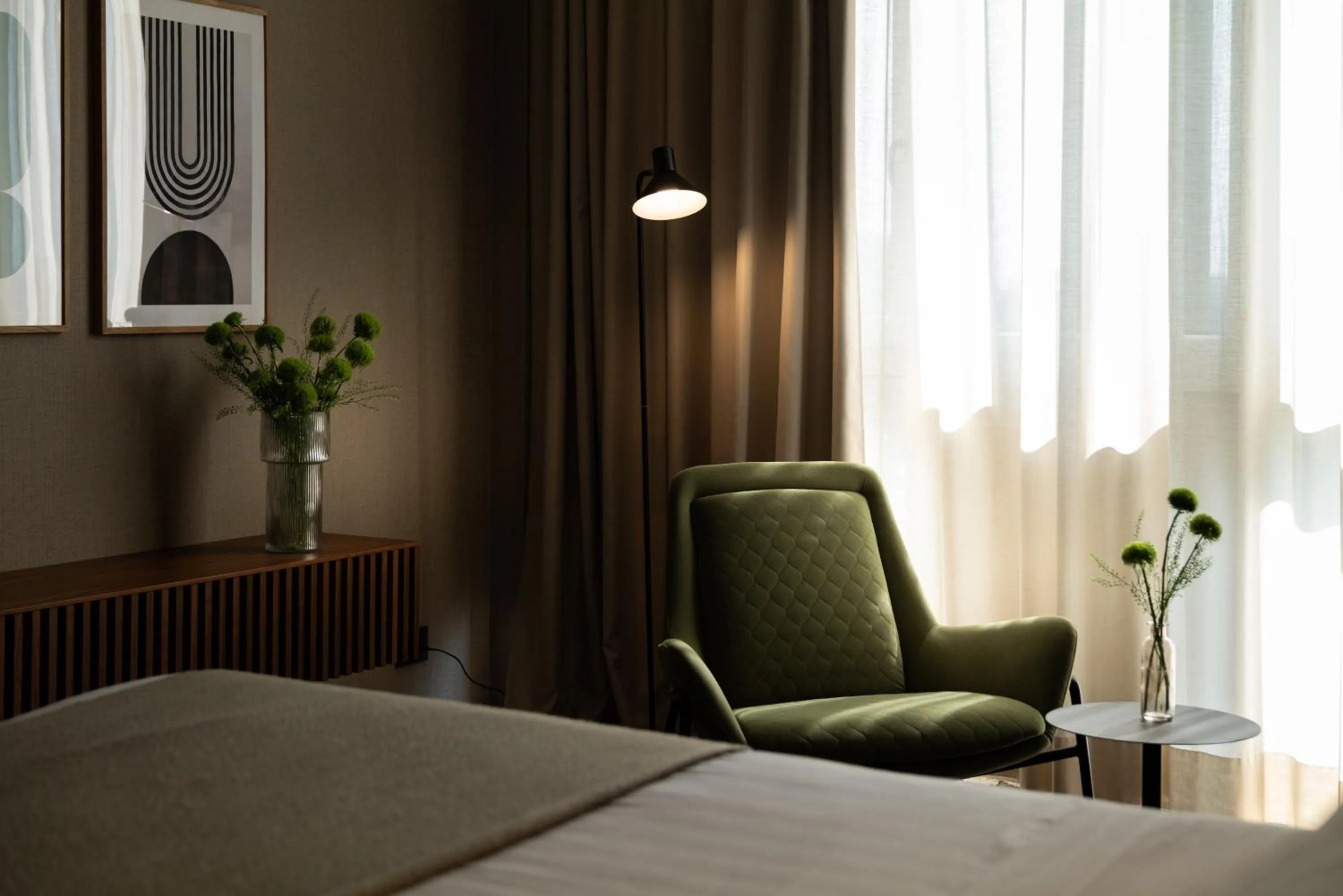 Decorative detail, Bed in Litta Palace Milano