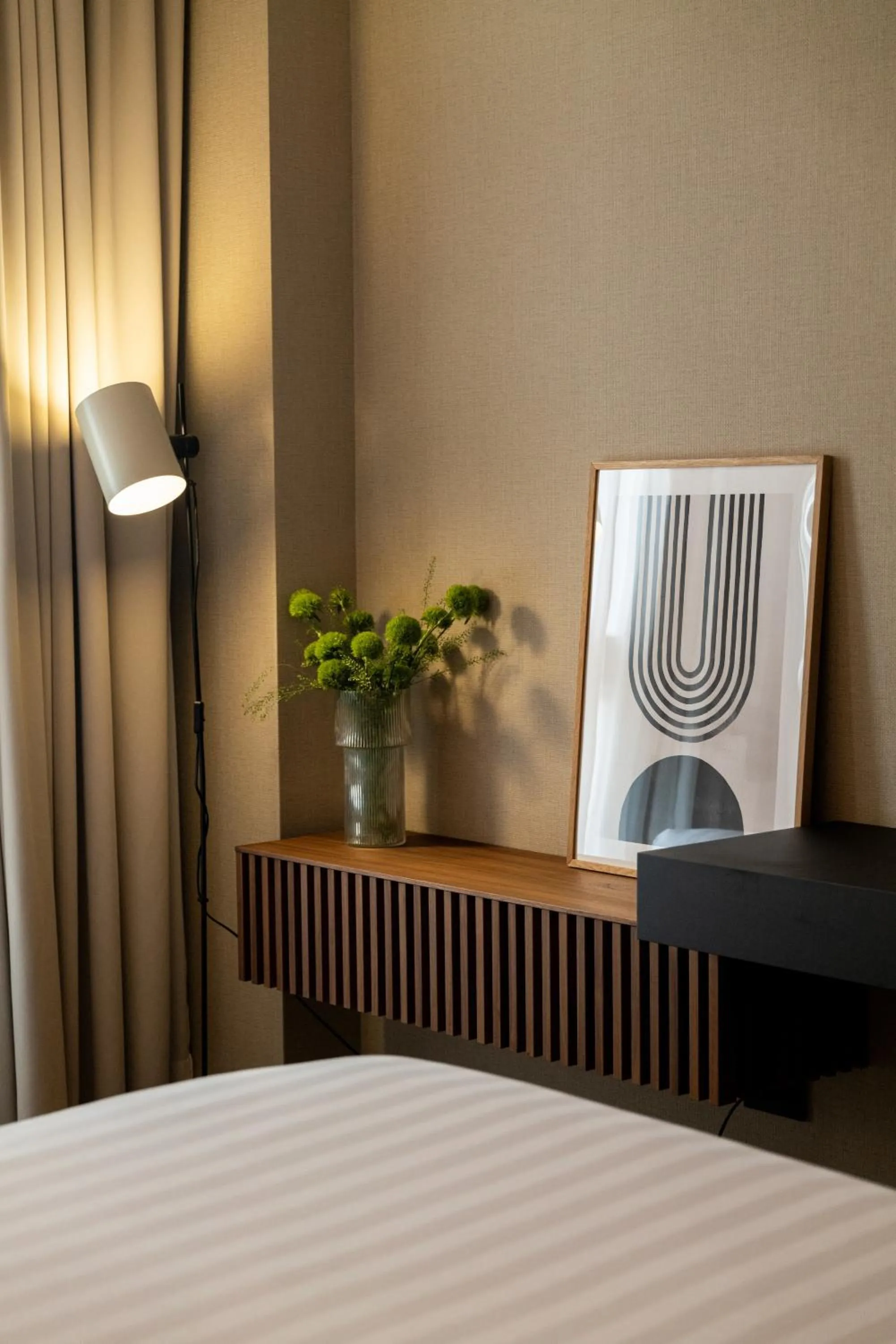 Decorative detail, Bed in Litta Palace Milano