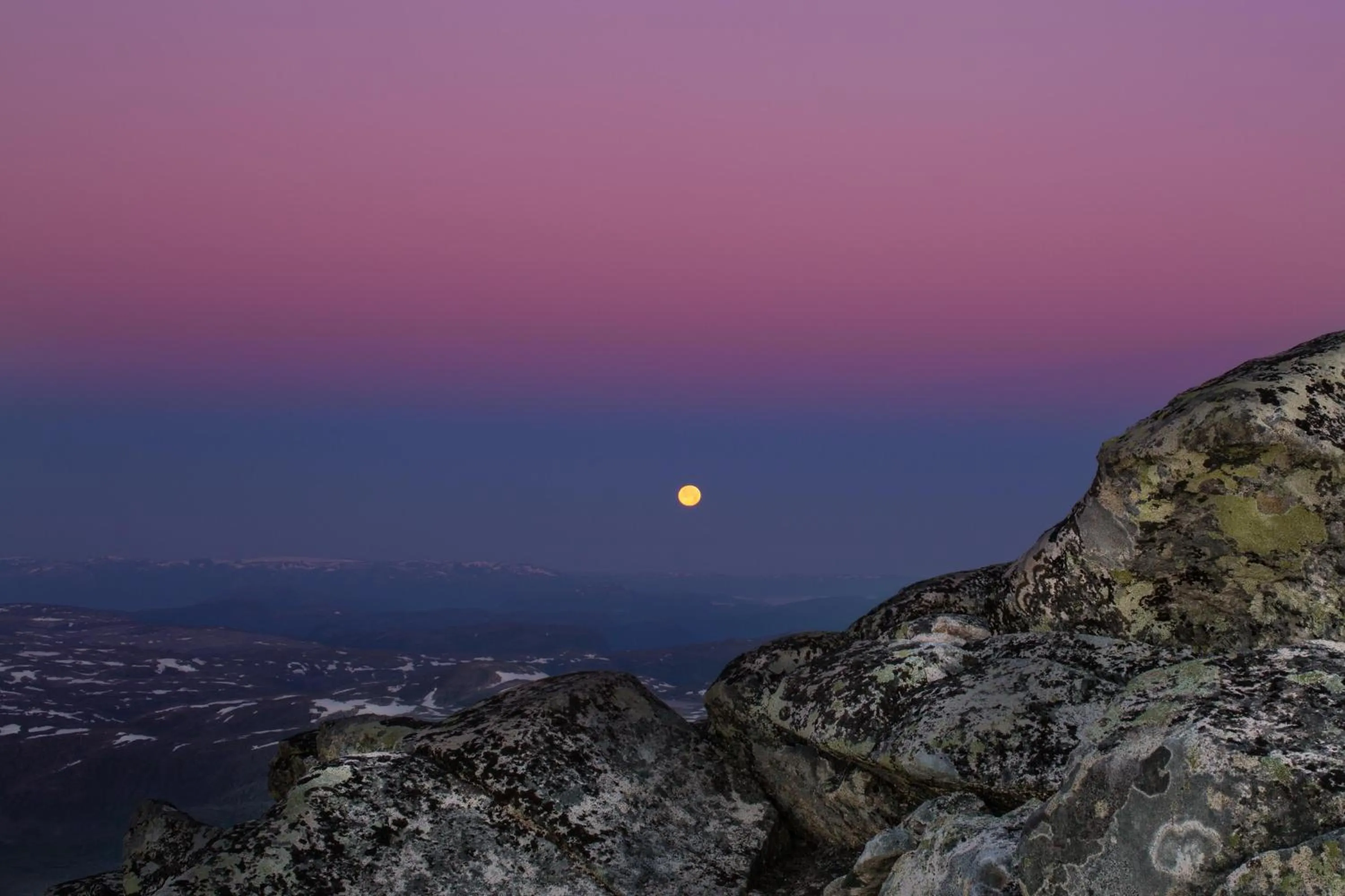 Natural landscape in Lyngmo Gjestehus